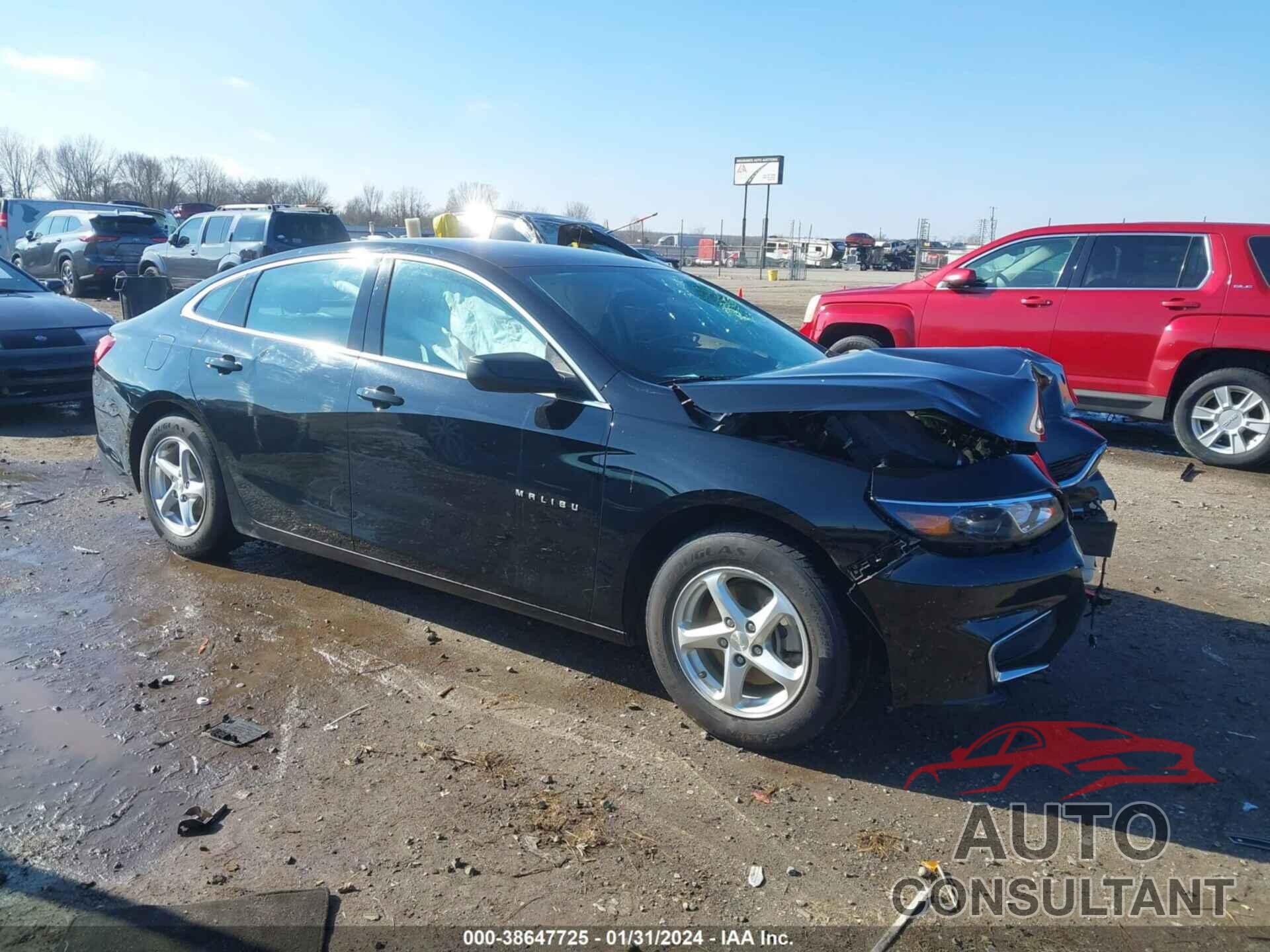 CHEVROLET MALIBU 2017 - 1G1ZB5ST1HF291955