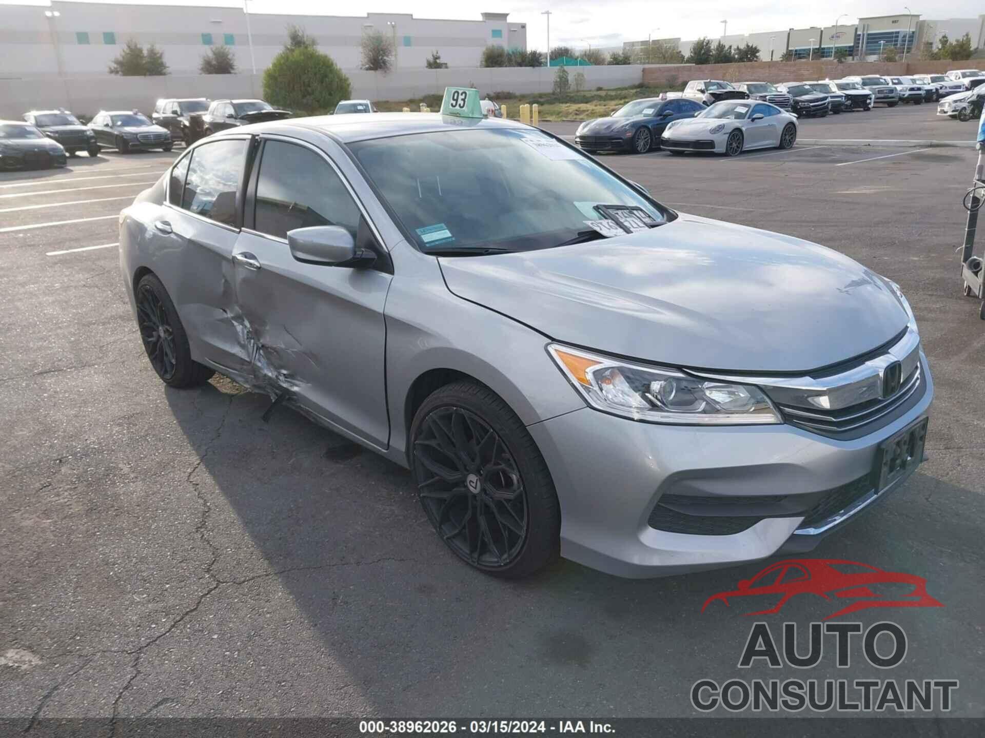 HONDA ACCORD 2017 - 1HGCR2F31HA228595