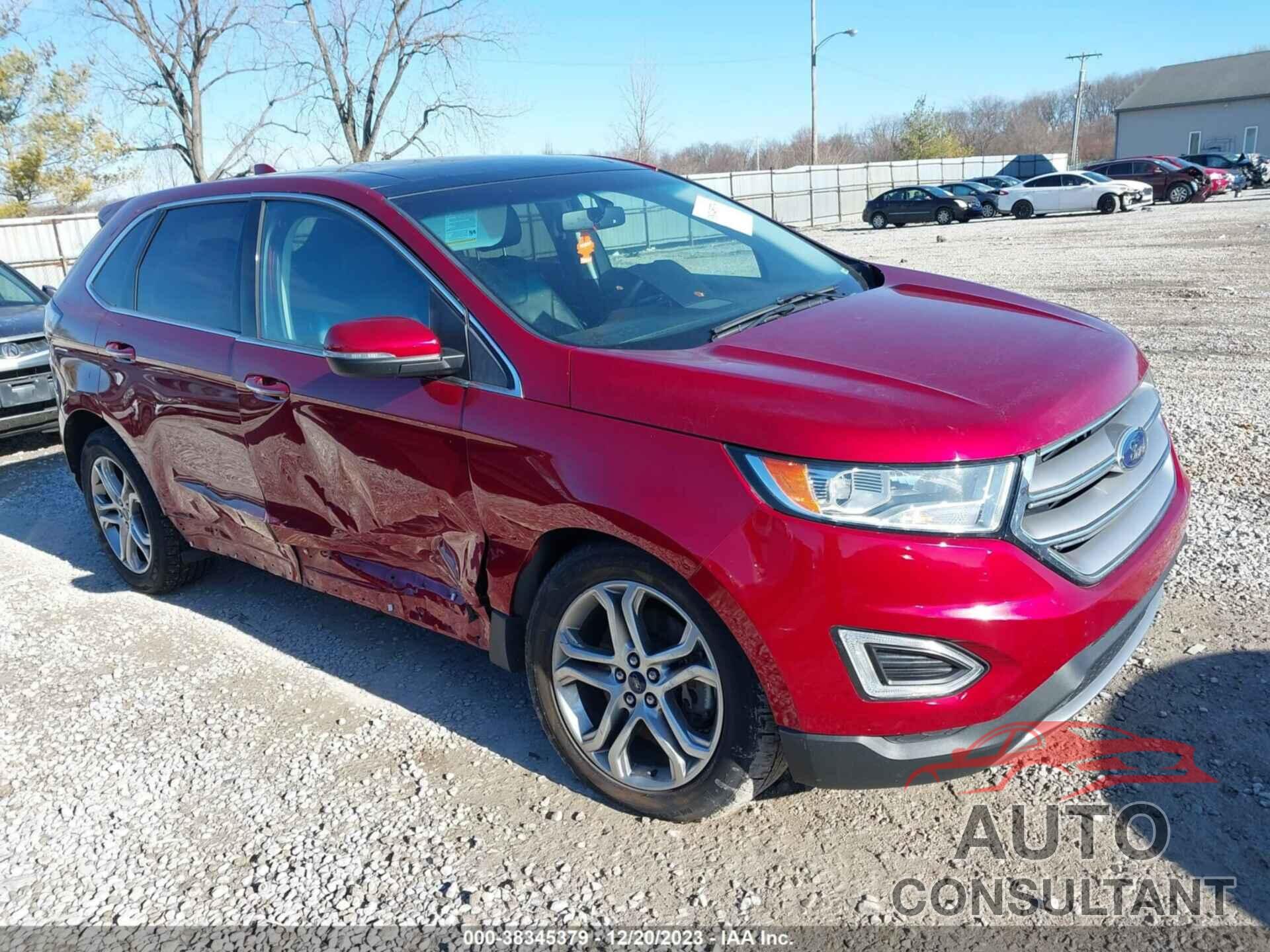 FORD EDGE 2015 - 2FMTK4K9XFBC25541