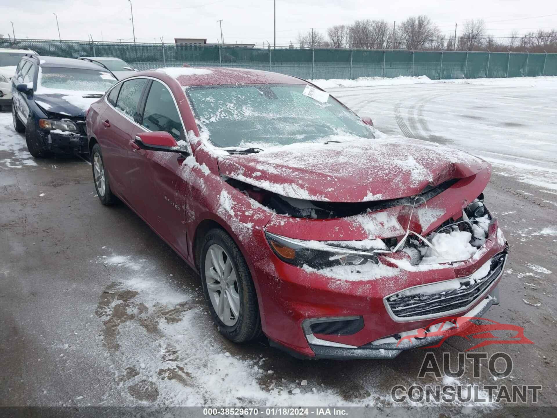 CHEVROLET MALIBU 2017 - 1G1ZE5STXHF236816