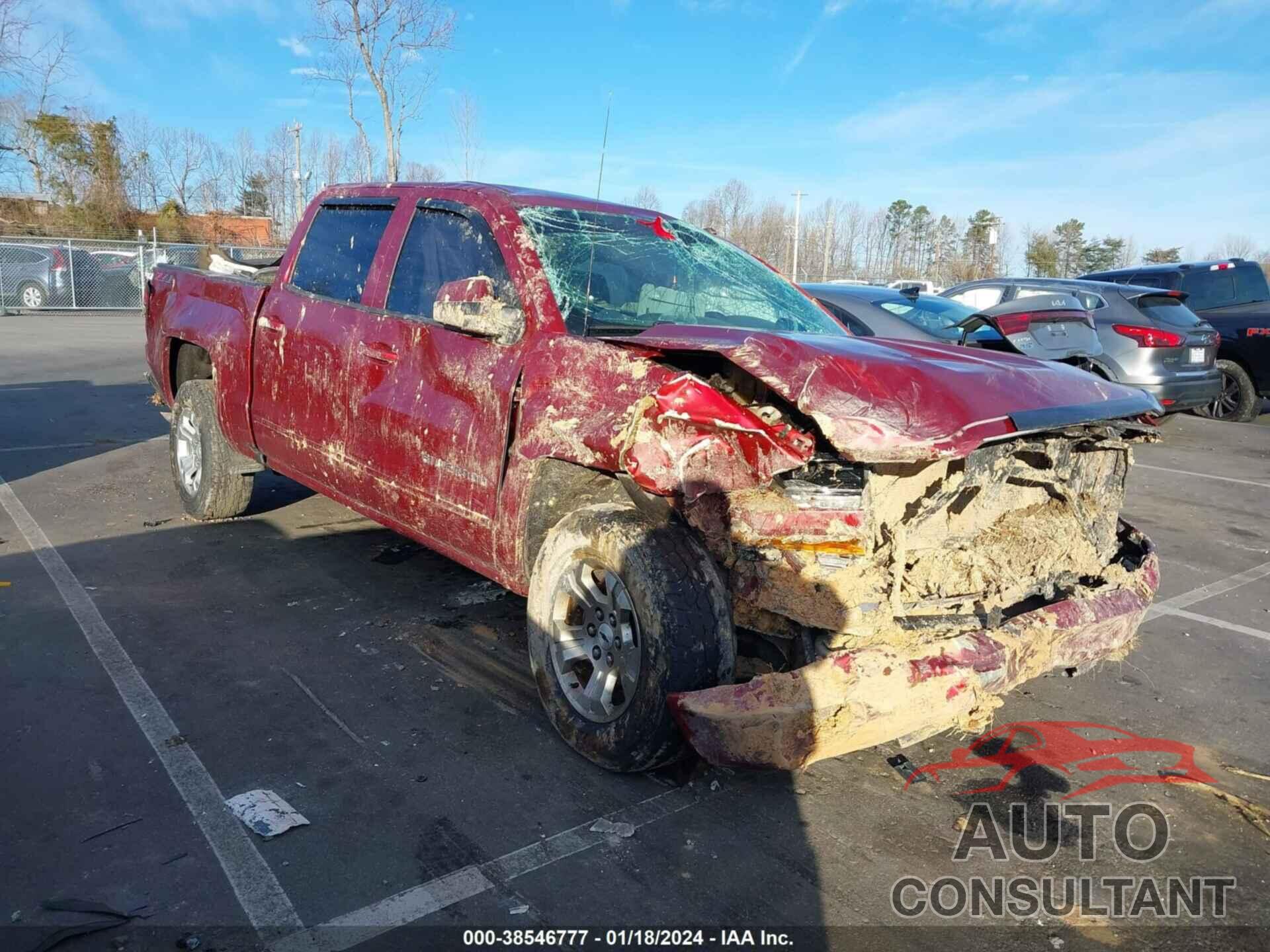 CHEVROLET SILVERADO 2018 - 3GCUKREC9JG226943