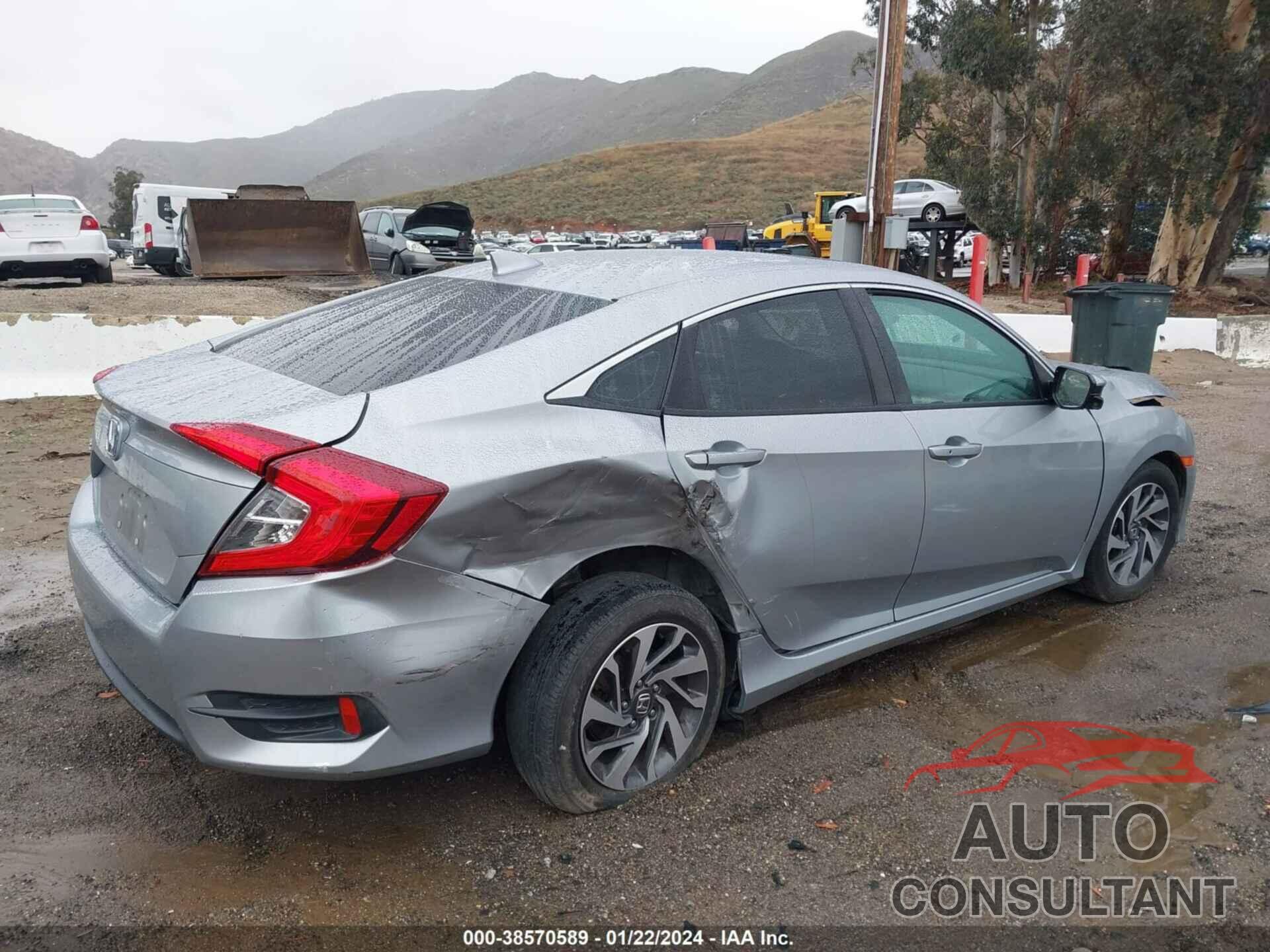 HONDA CIVIC 2017 - 2HGFC2F74HH534077