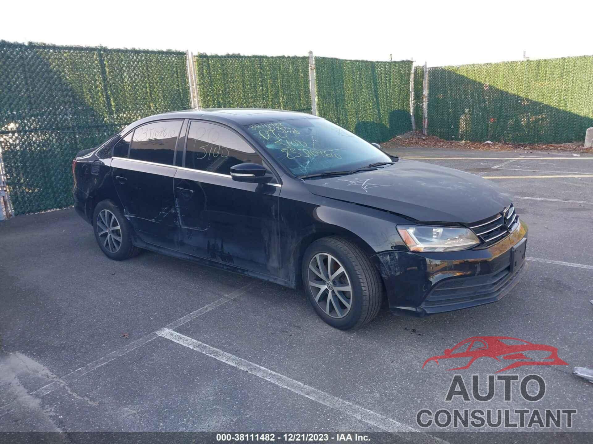 VOLKSWAGEN JETTA 2017 - 3VWDB7AJ5HM396119