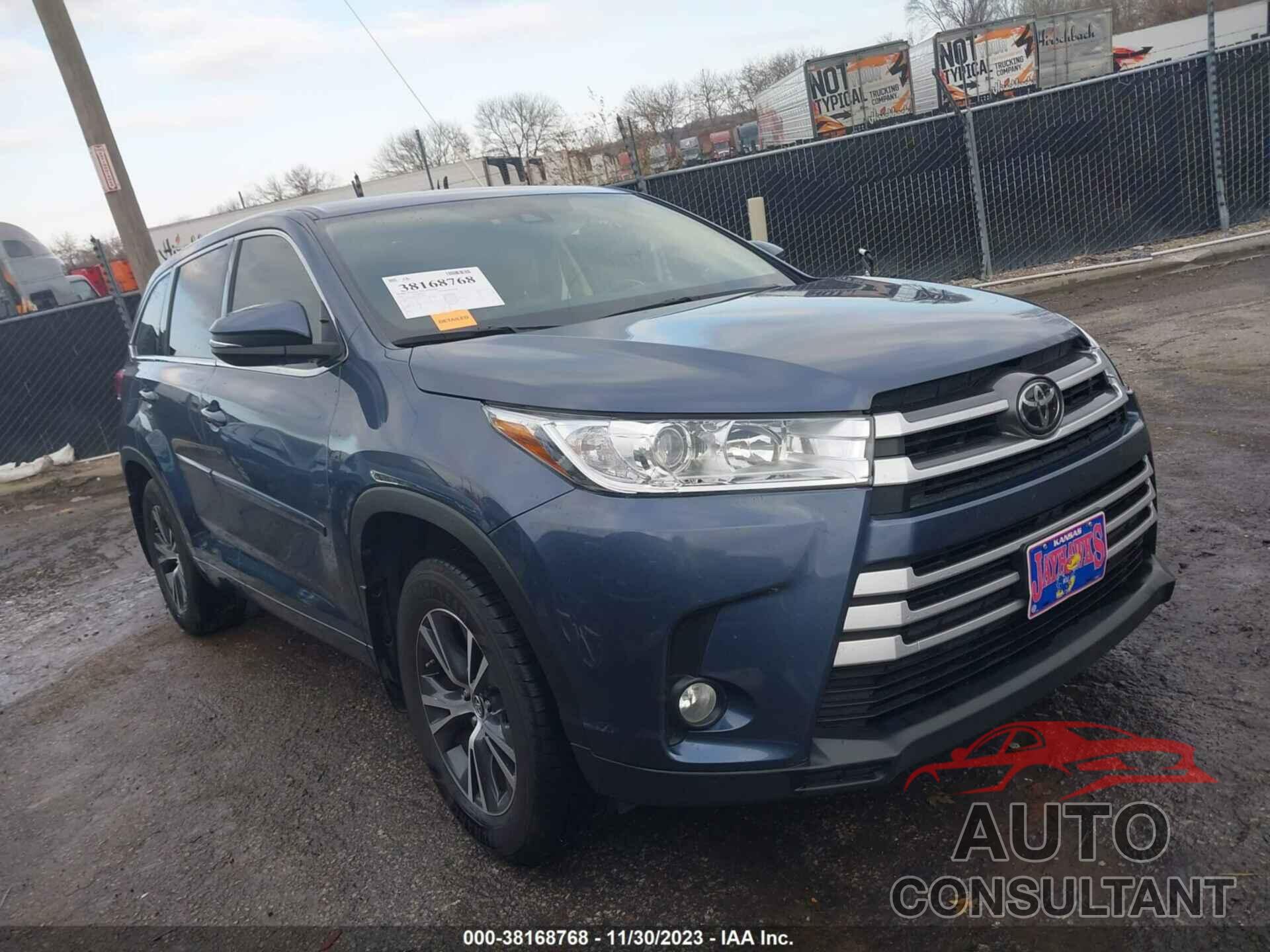 TOYOTA HIGHLANDER 2017 - 5TDBZRFHXHS389951