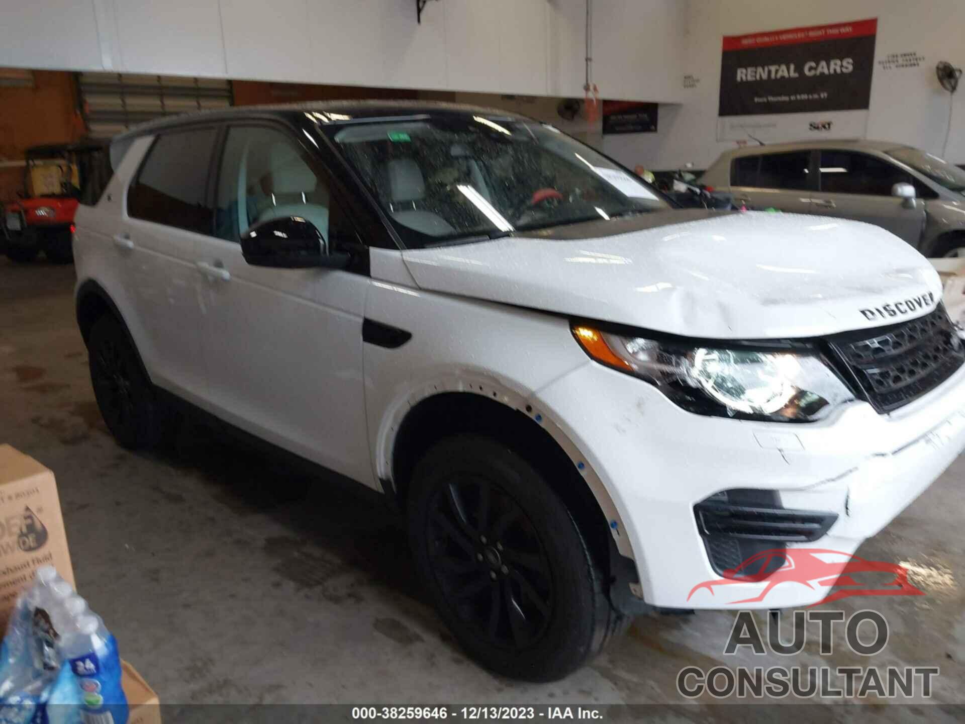 LAND ROVER DISCOVERY SPORT 2018 - SALCP2RX3JH765798