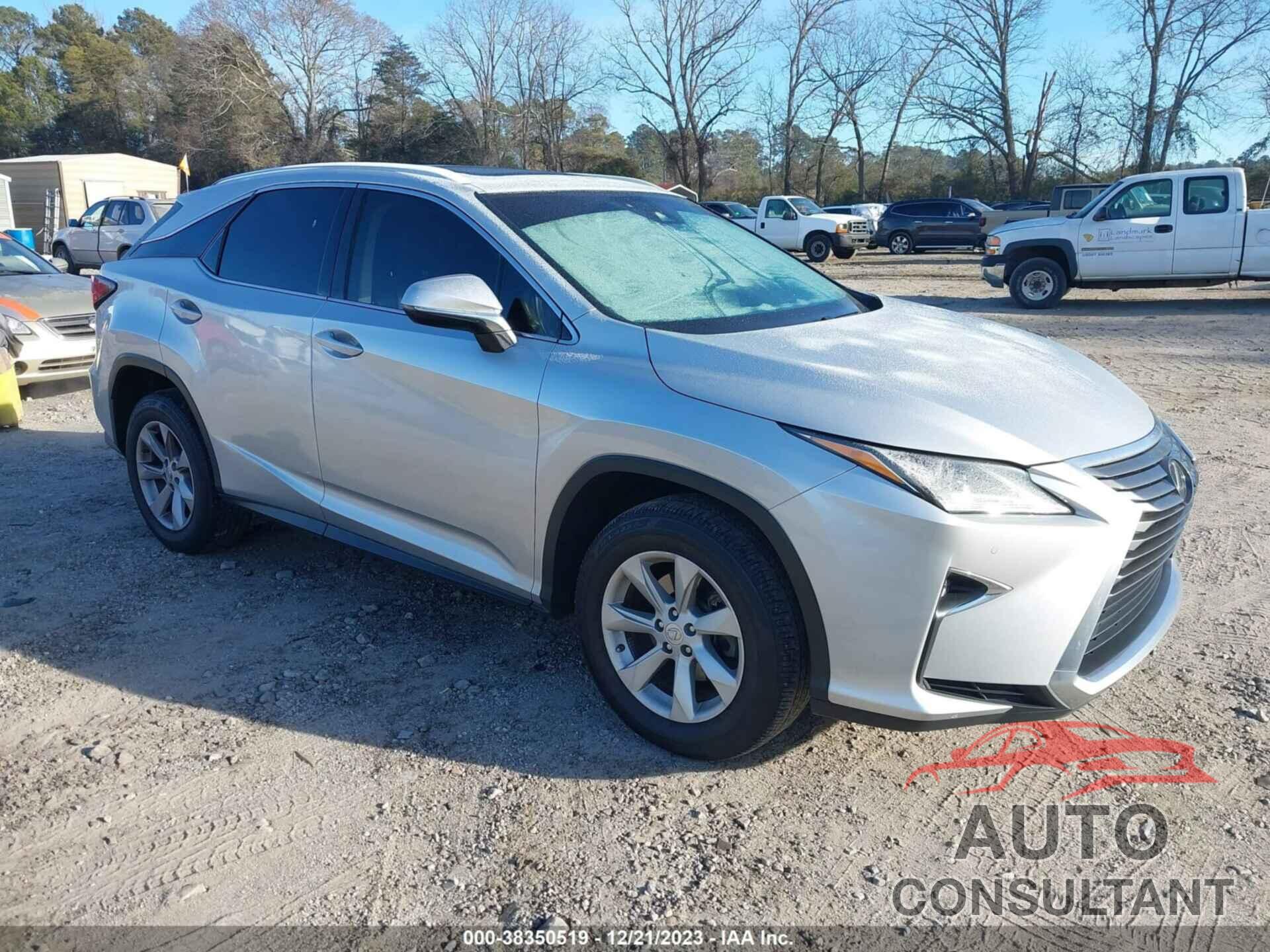 LEXUS RX 350 2017 - 2T2BZMCA2HC068050