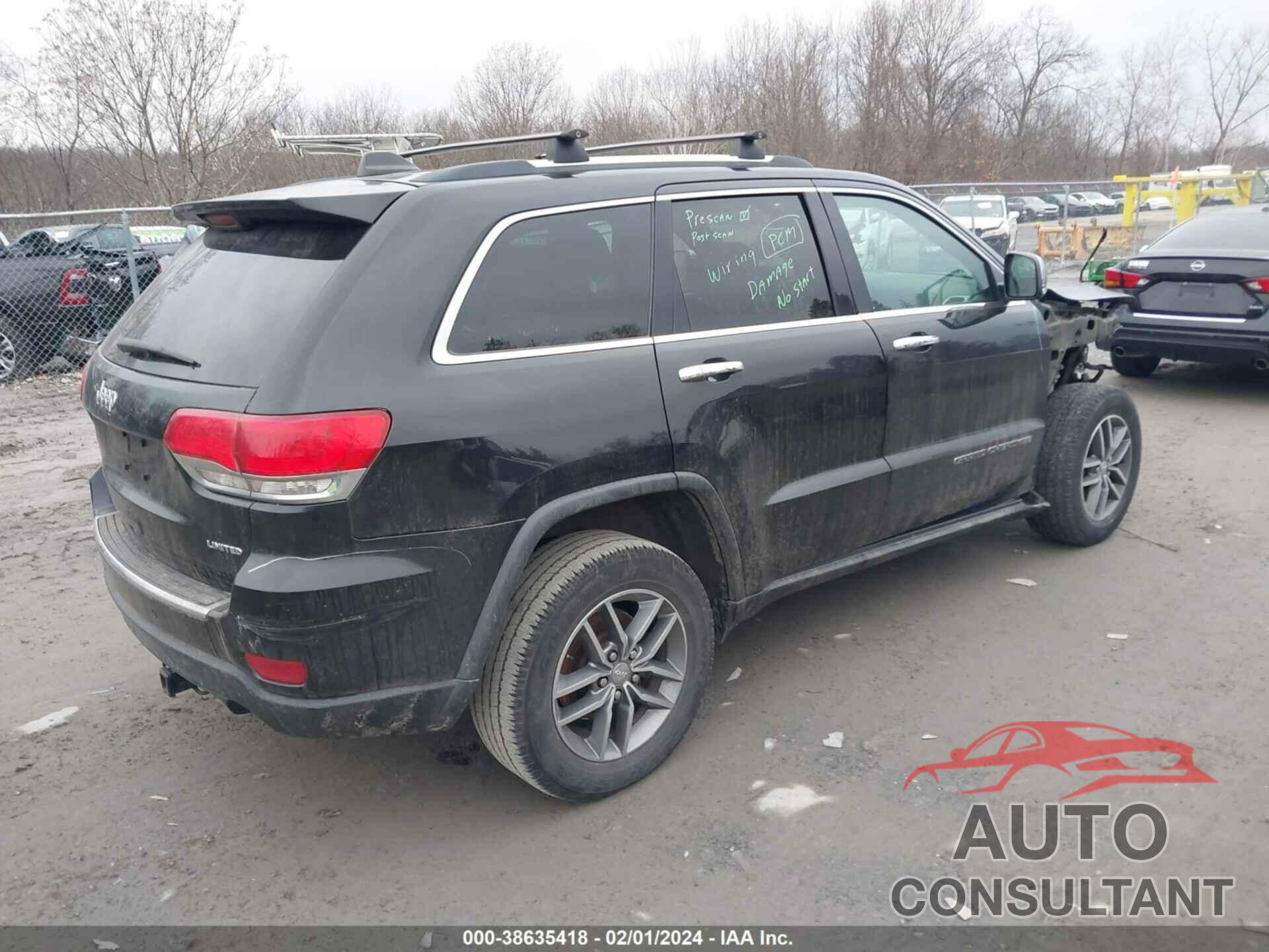 JEEP GRAND CHEROKEE 2018 - 1C4RJFBG0JC320338