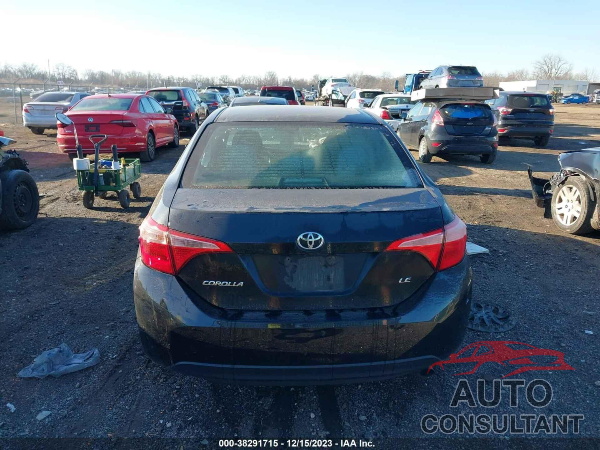 TOYOTA COROLLA 2019 - 2T1BURHE3KC141493