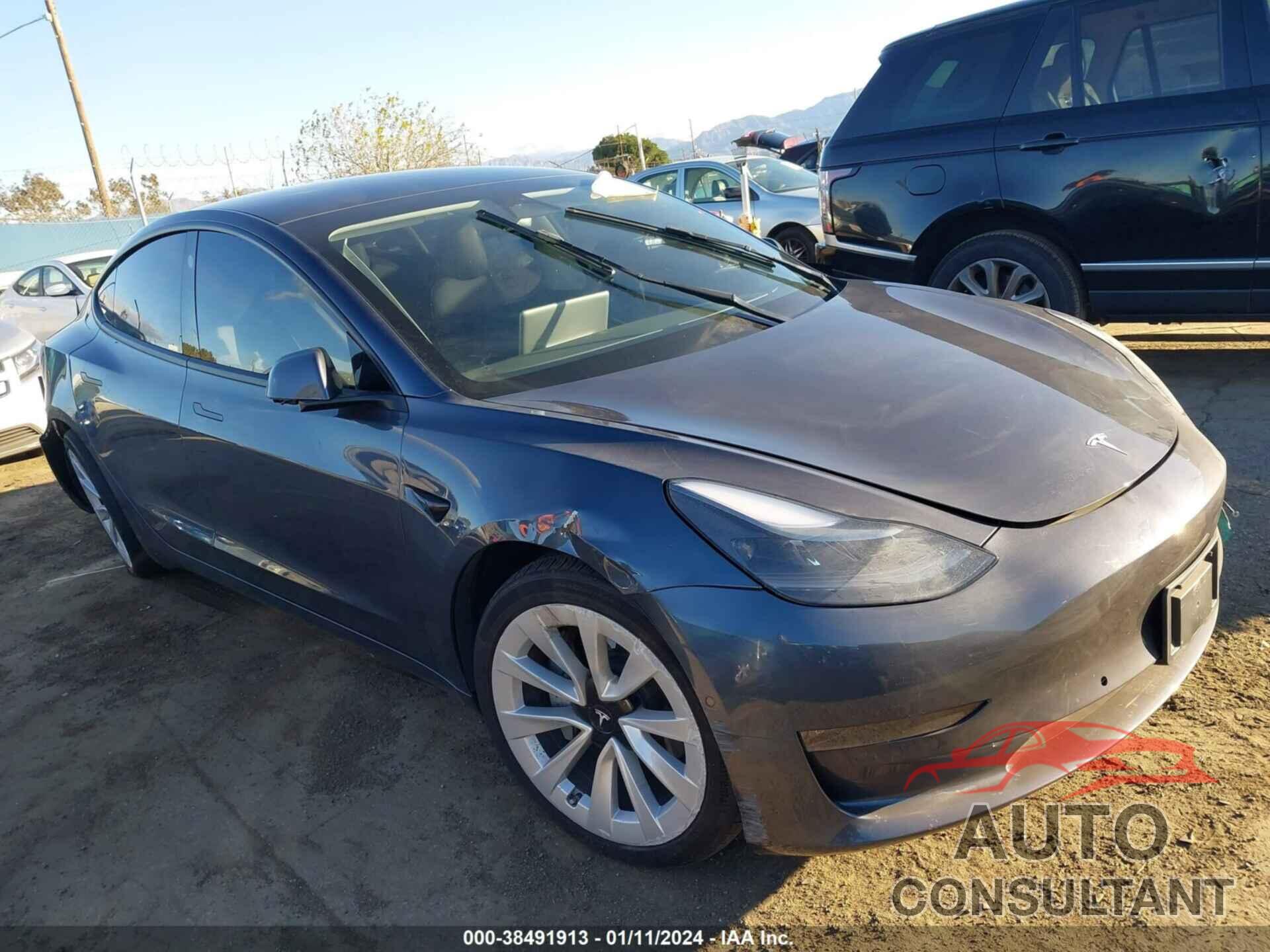 TESLA MODEL 3 2022 - 5YJ3E1EB7NF272083