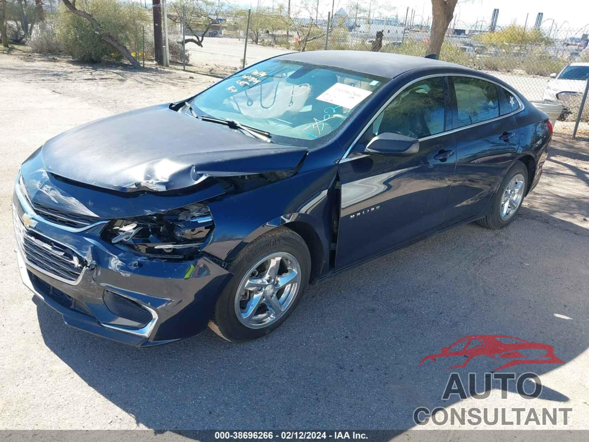 CHEVROLET MALIBU 2017 - 1G1ZB5ST4HF136235