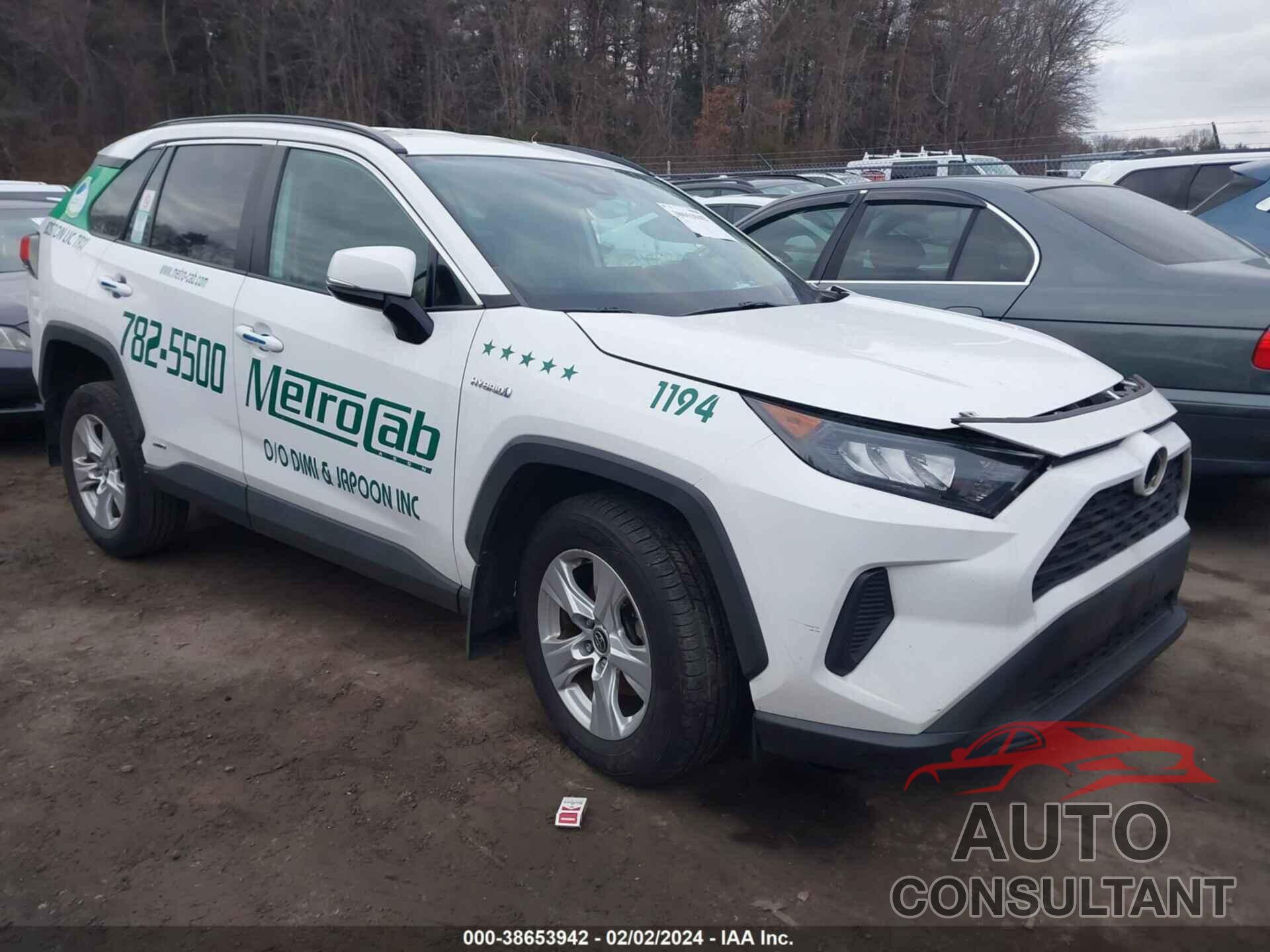 TOYOTA RAV4 2020 - 2T3MWRFV2LW073703