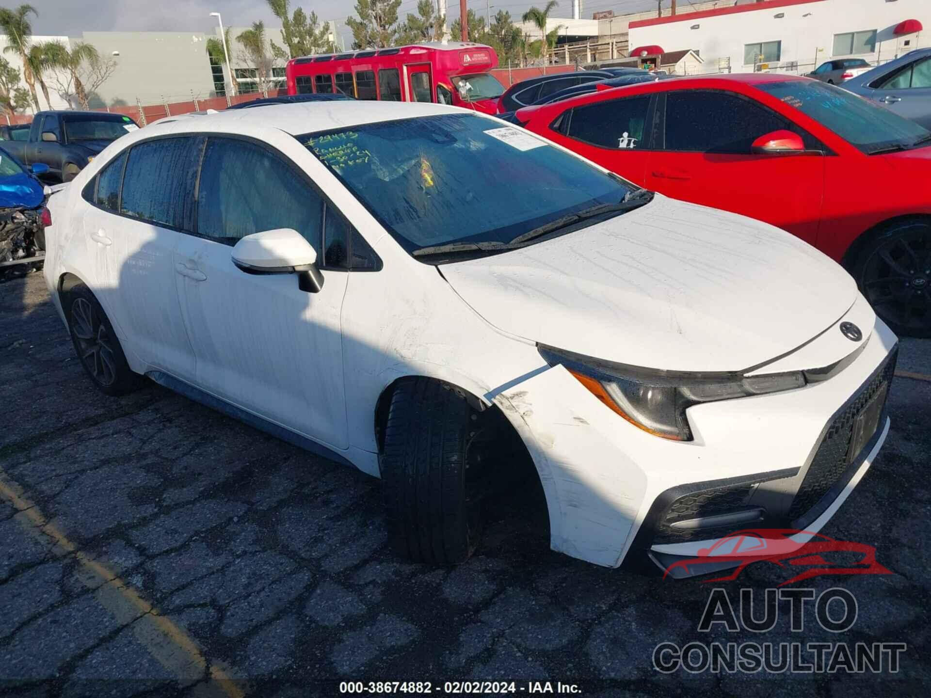 TOYOTA COROLLA 2022 - JTDS4MCE3N3503846