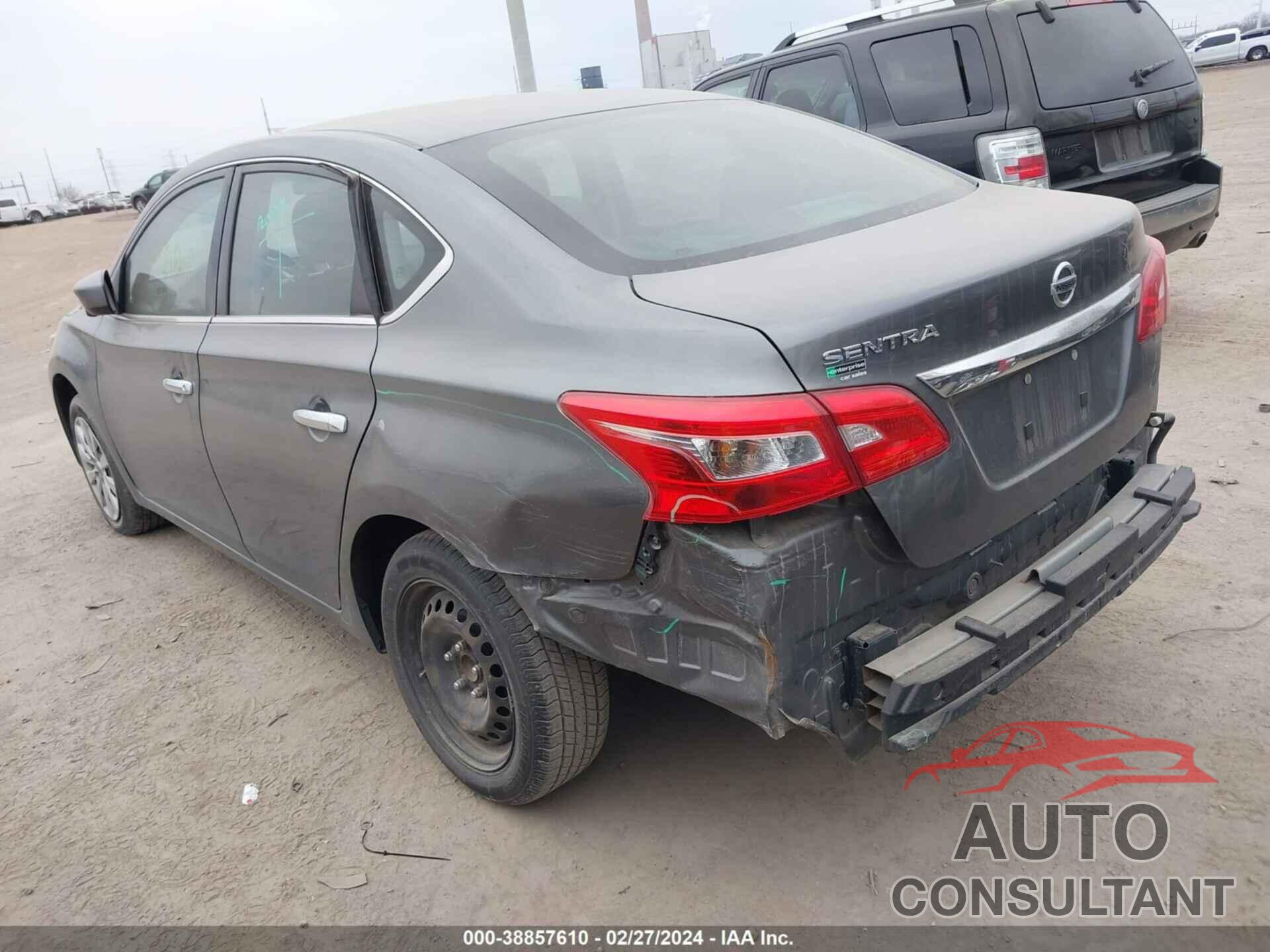 NISSAN SENTRA 2018 - 3N1AB7AP5JY243431