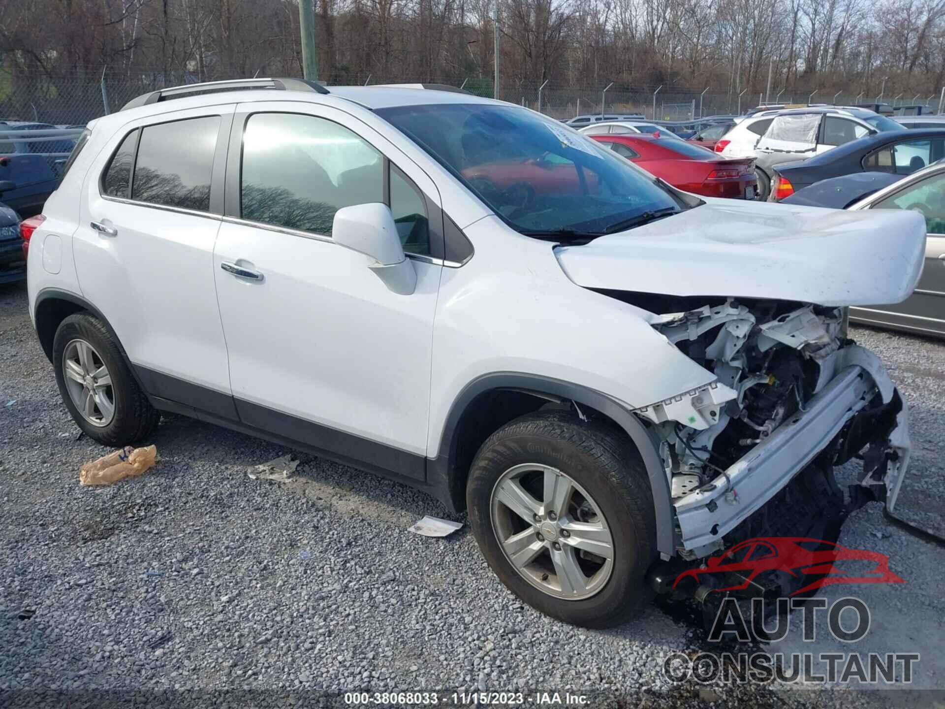 CHEVROLET TRAX 2019 - KL7CJPSB2KB903692