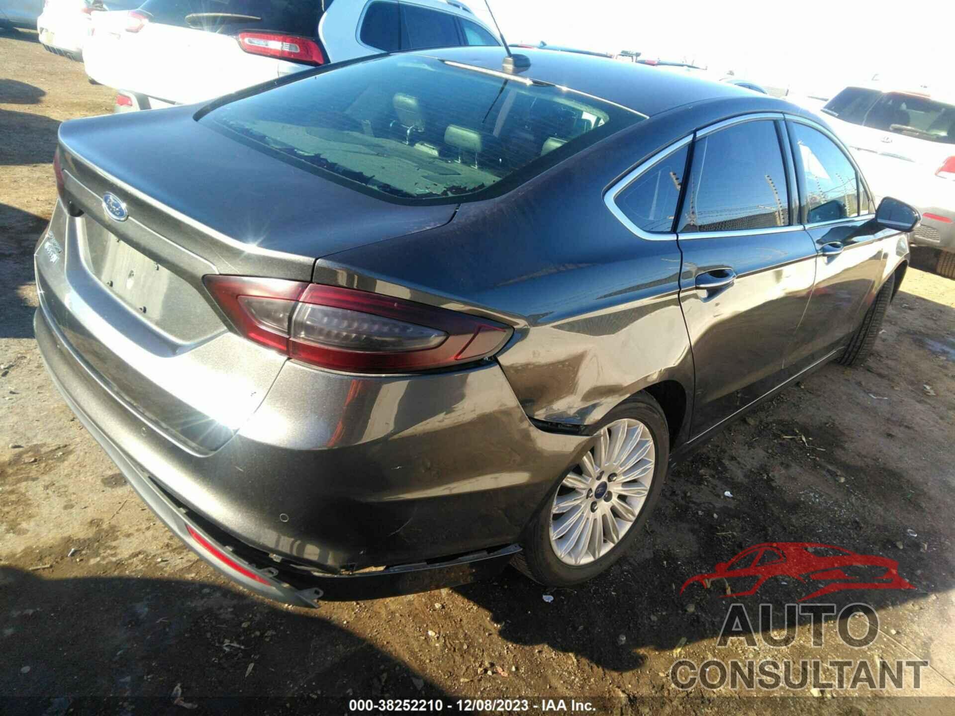 FORD FUSION ENERGI 2016 - 3FA6P0PU6GR241401