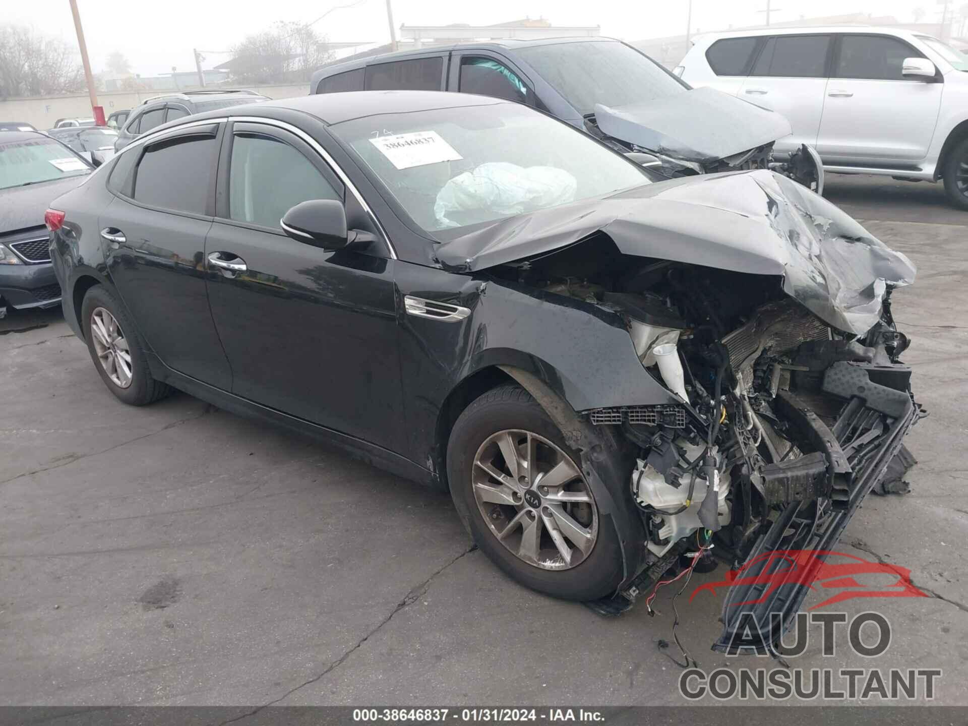 KIA OPTIMA 2018 - 5XXGT4L38JG245731