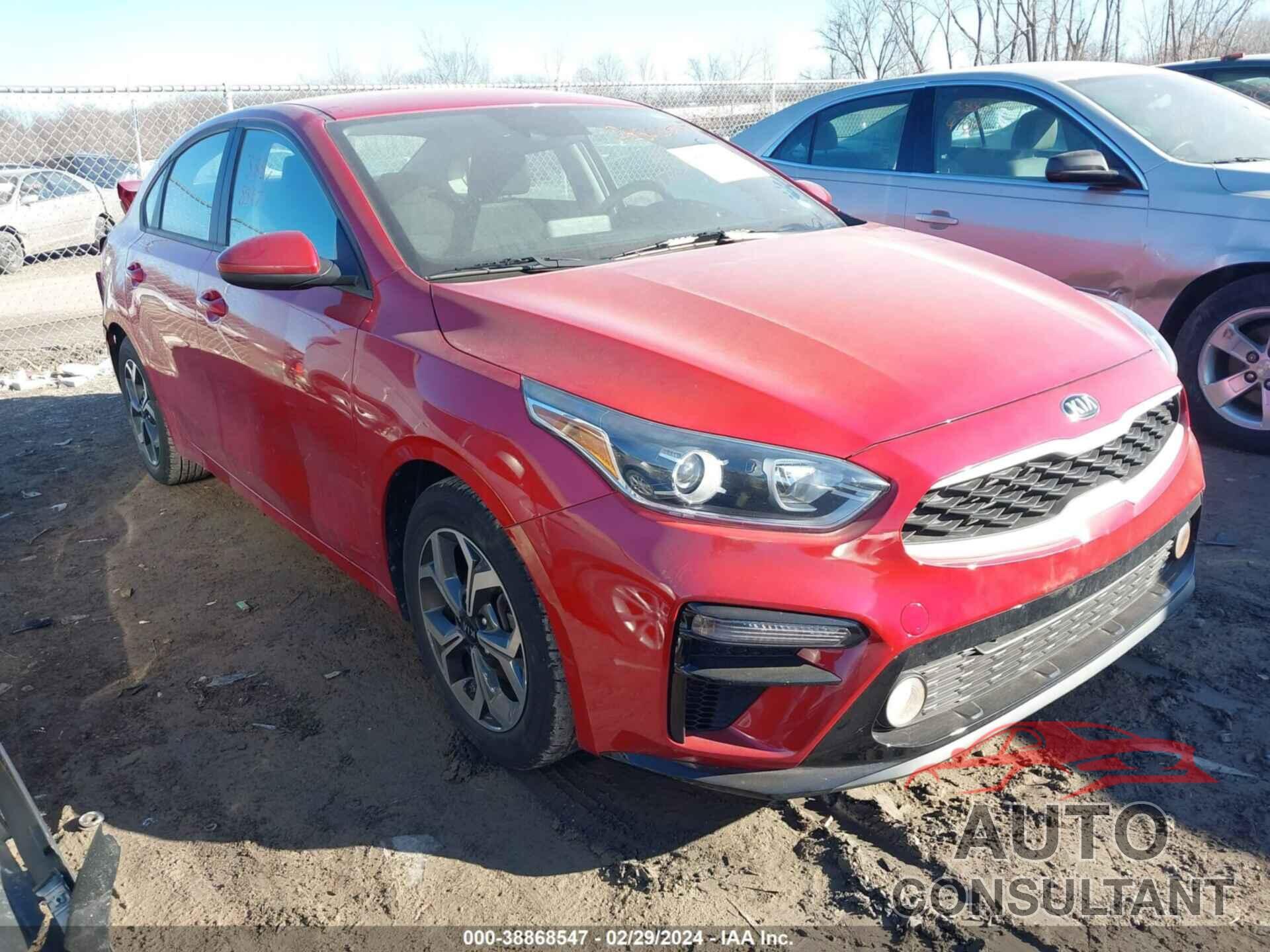 KIA FORTE 2020 - 3KPF24AD3LE209516