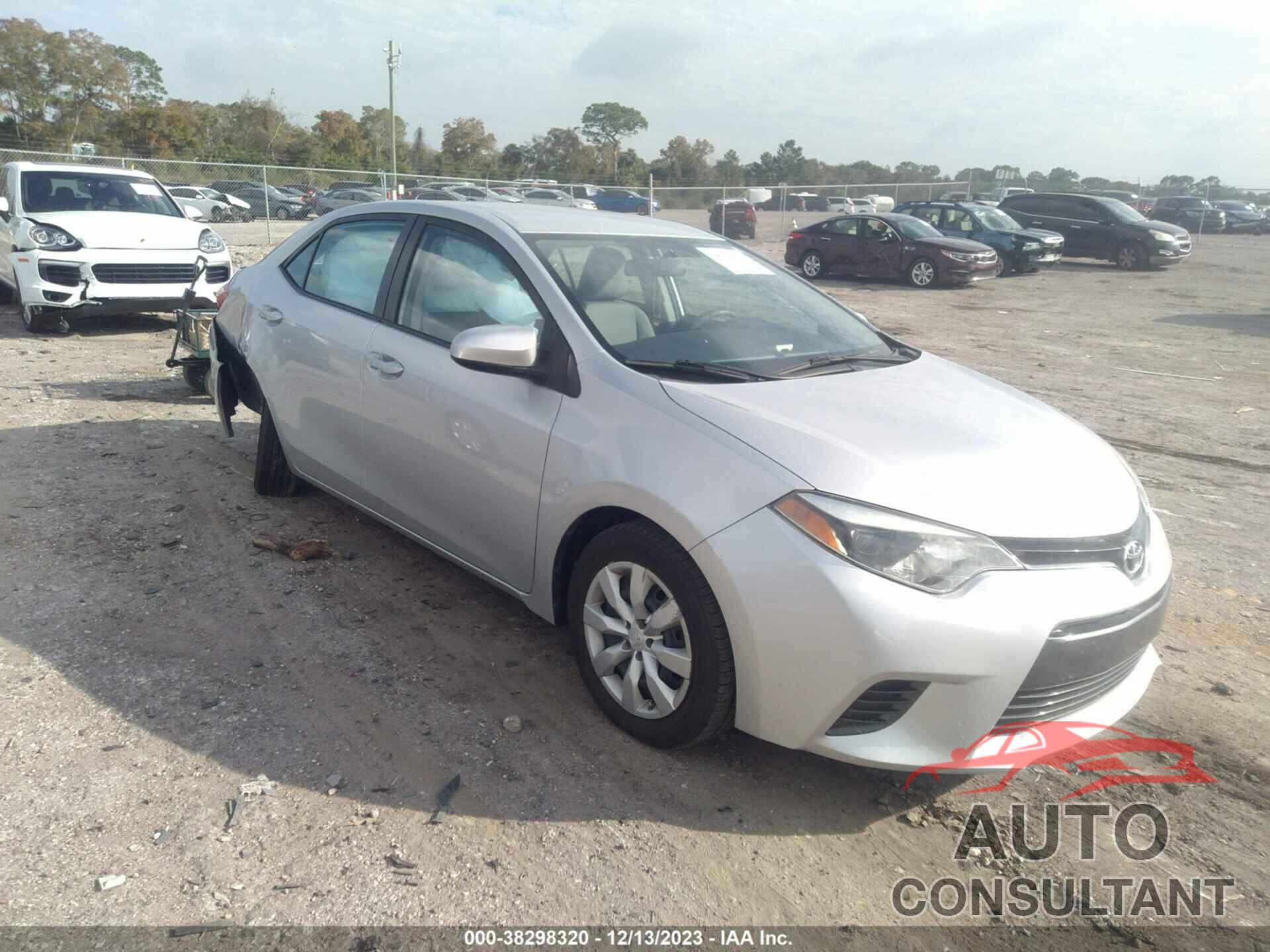 TOYOTA COROLLA 2016 - 5YFBURHE4GP547337