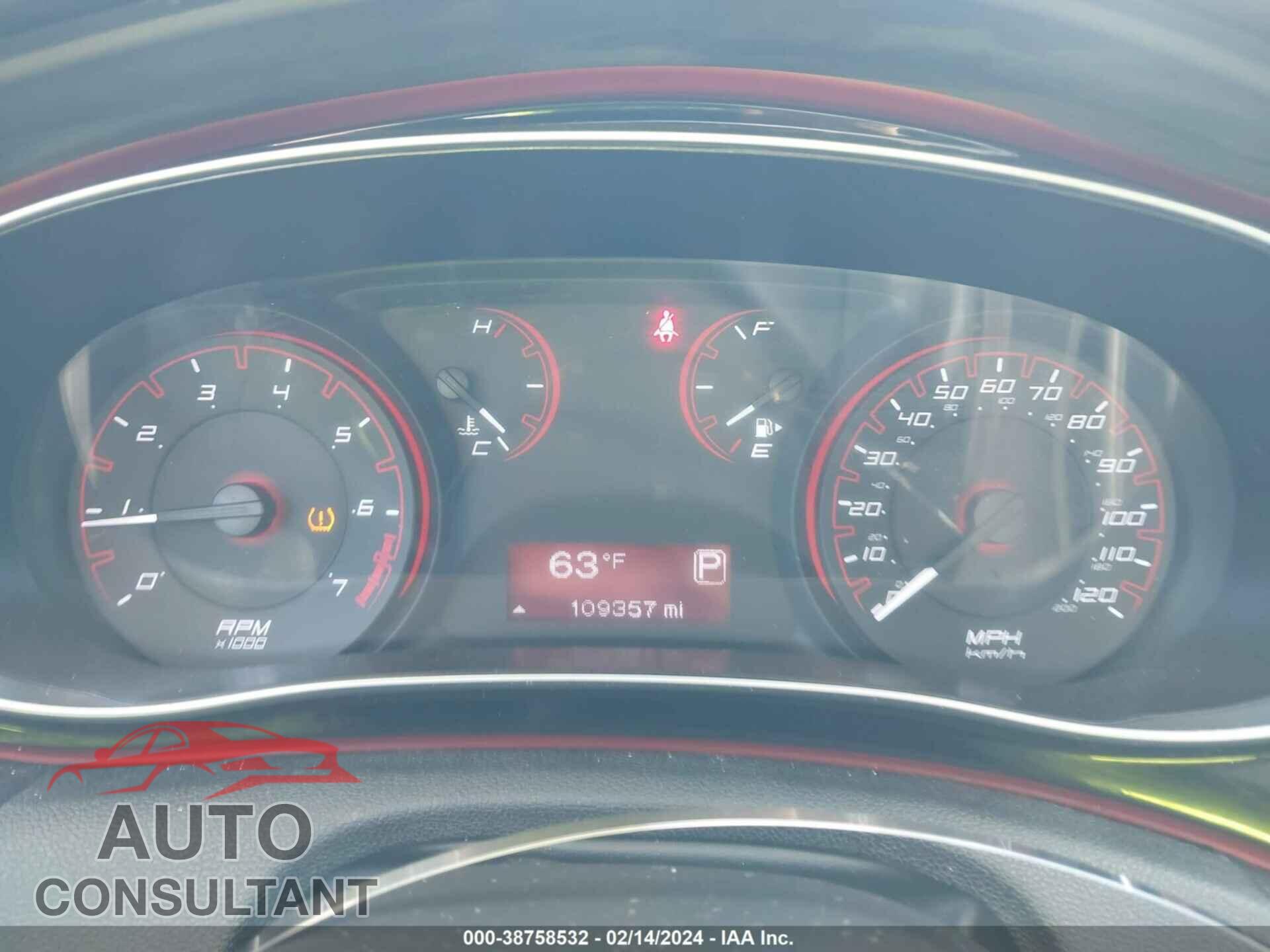 DODGE DART 2016 - 1C3CDFBB2GD764068