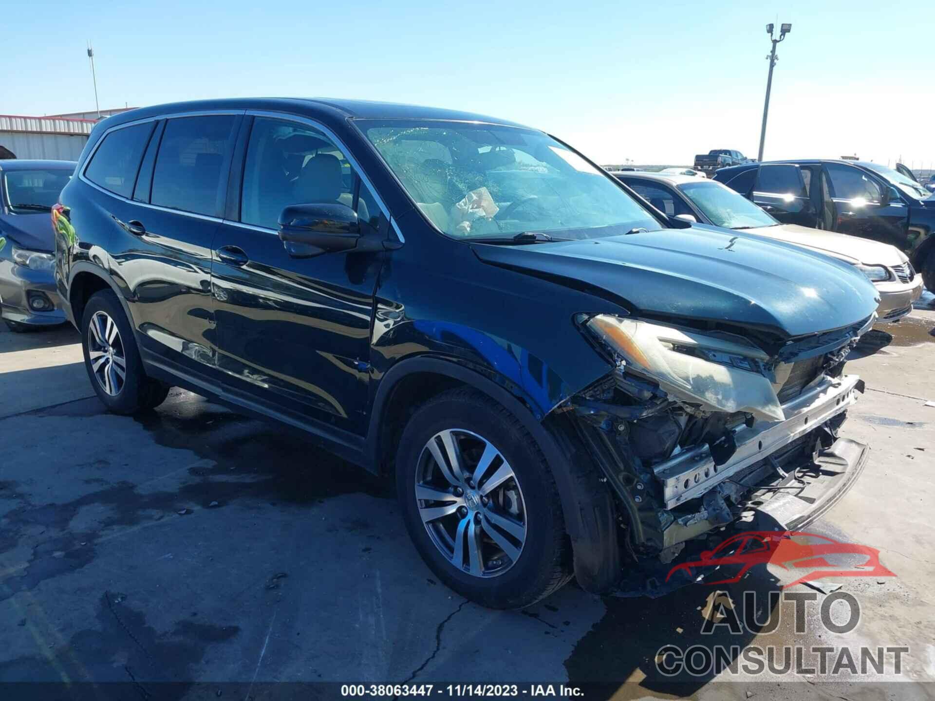 HONDA PILOT 2016 - 5FNYF5H81GB038504