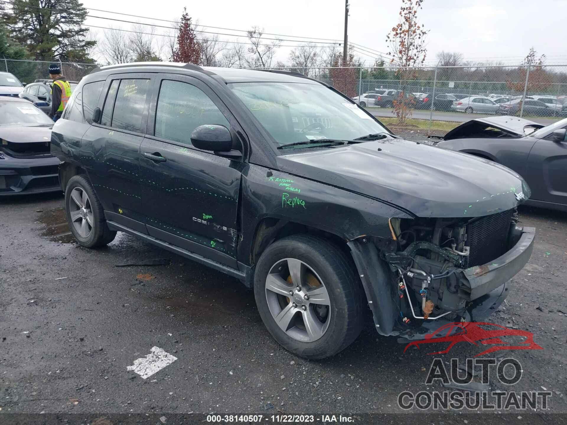 JEEP COMPASS 2017 - 1C4NJDEB9HD170110