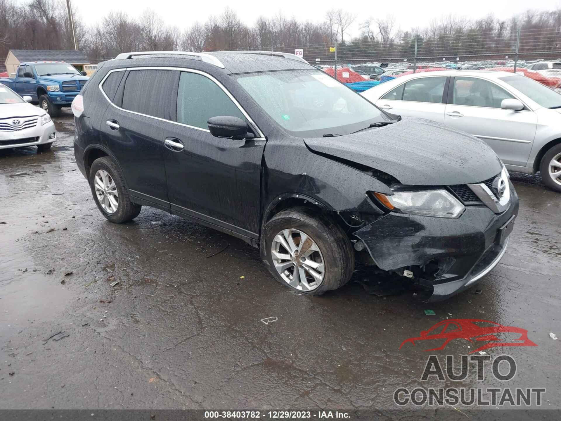 NISSAN ROGUE 2016 - 5N1AT2MV8GC922484