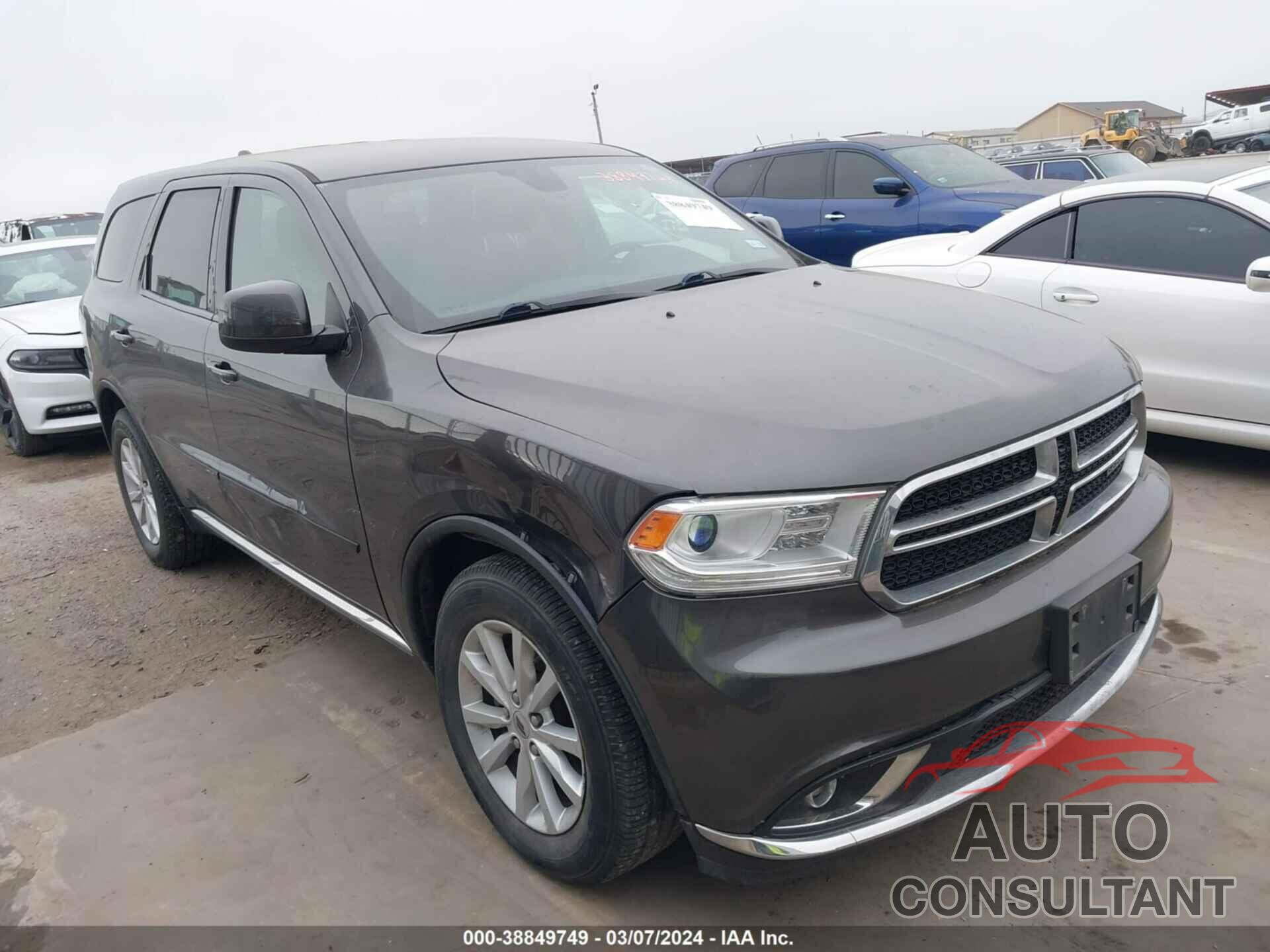 DODGE DURANGO 2019 - 1C4RDHAGXKC684742