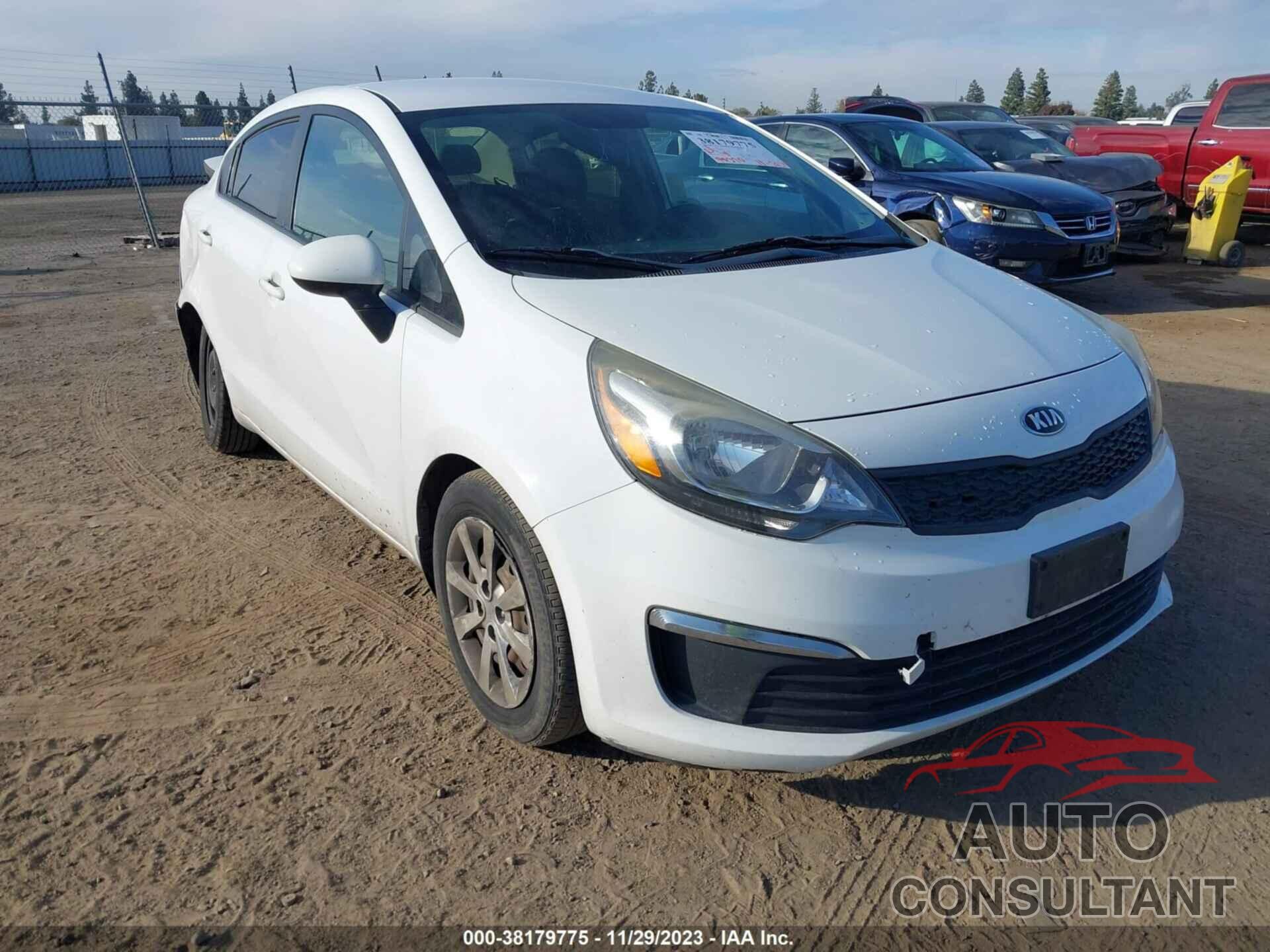 KIA RIO 2016 - KNADM4A34G6601129