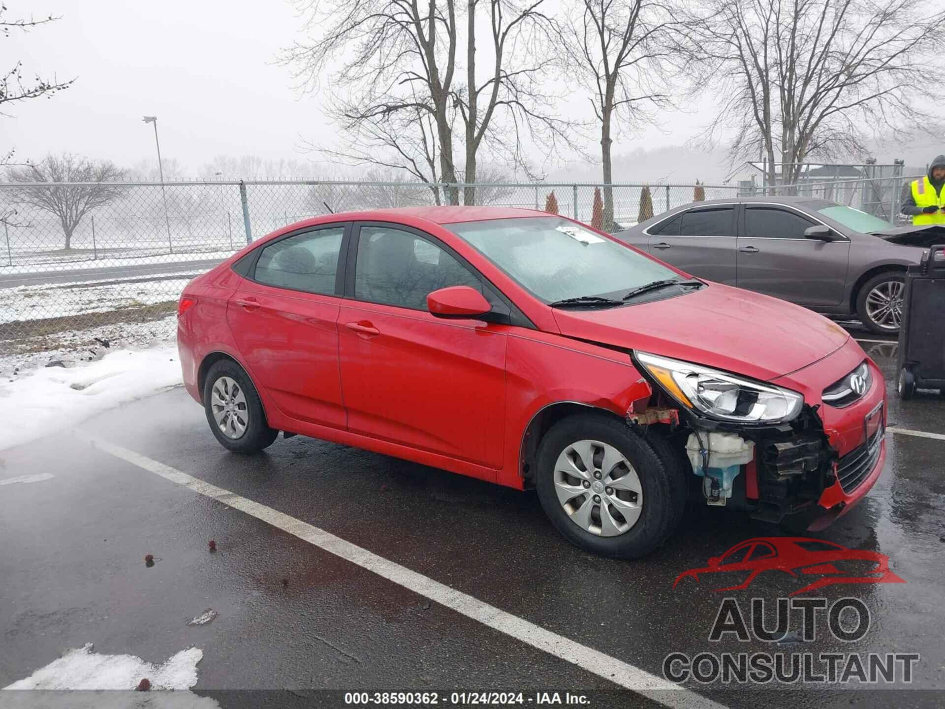 HYUNDAI ACCENT 2016 - KMHCT4AE3GU956433