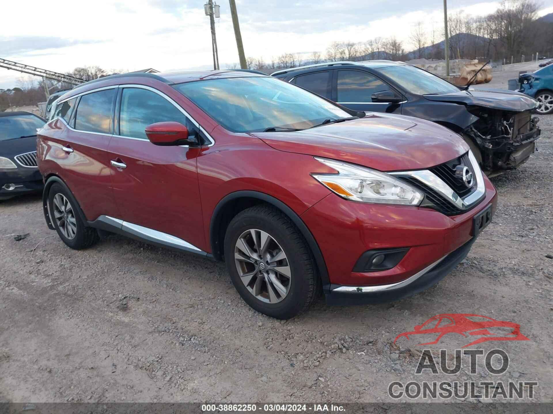 NISSAN MURANO 2016 - 5N1AZ2MH9GN125027