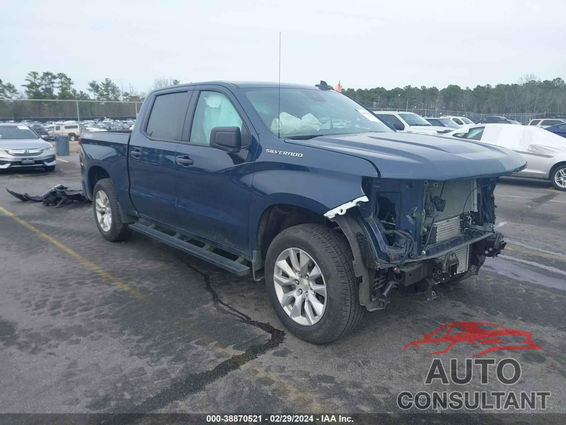 CHEVROLET SILVERADO 1500 2022 - 1GCPDBEK3NZ554743