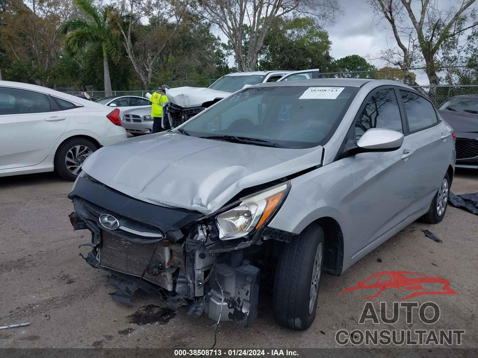 HYUNDAI ACCENT 2016 - KMHCT4AE7GU946052