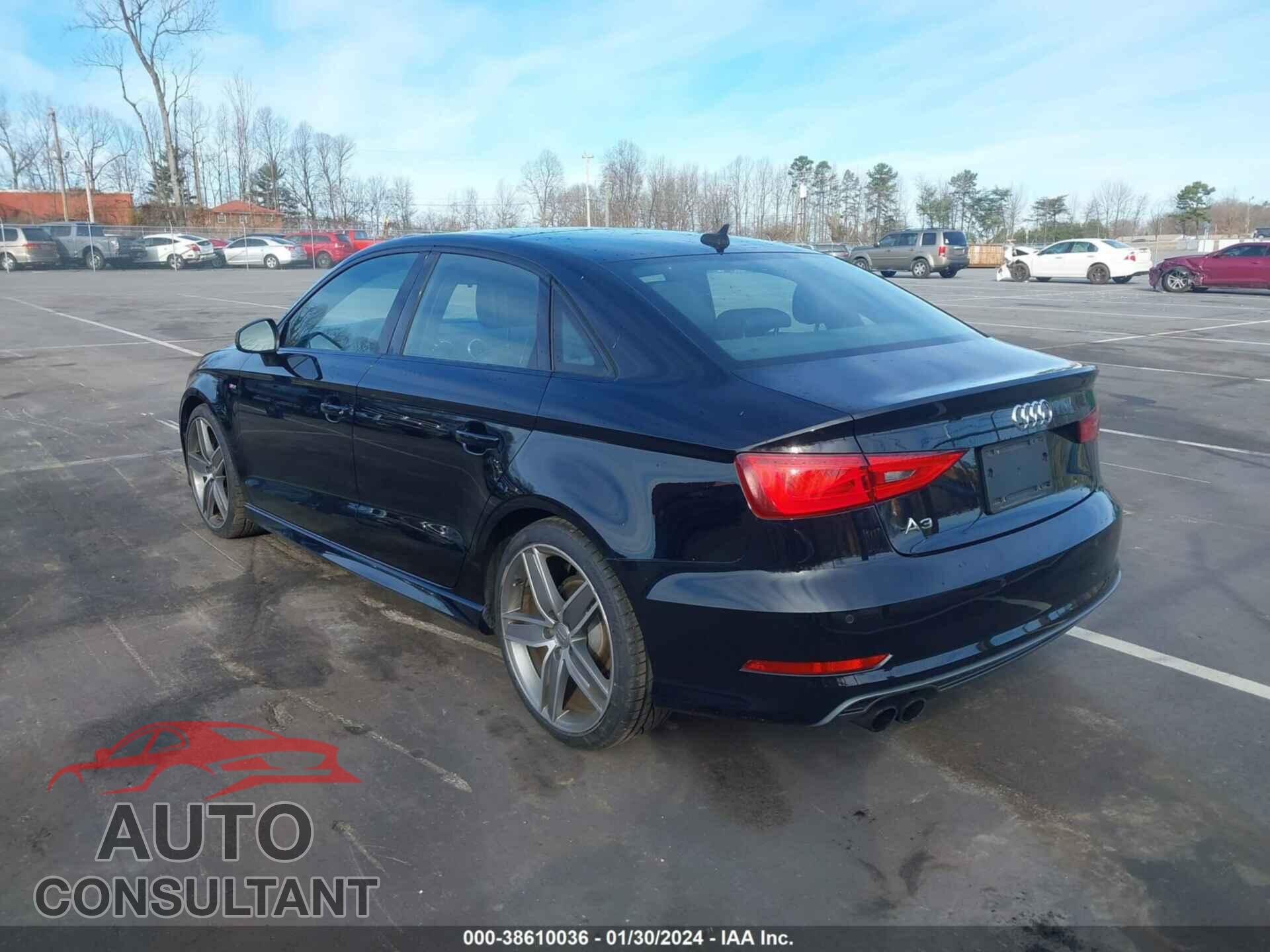 AUDI A3 2016 - WAUA7GFF6G1102425