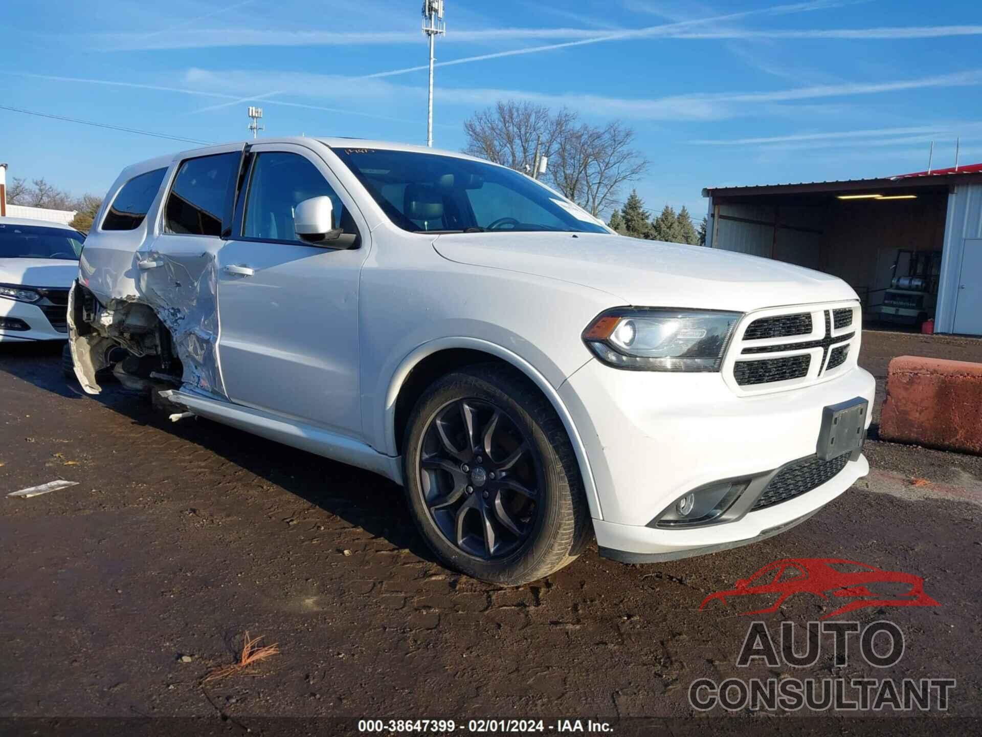 DODGE DURANGO 2016 - 1C4SDJCT9GC420048