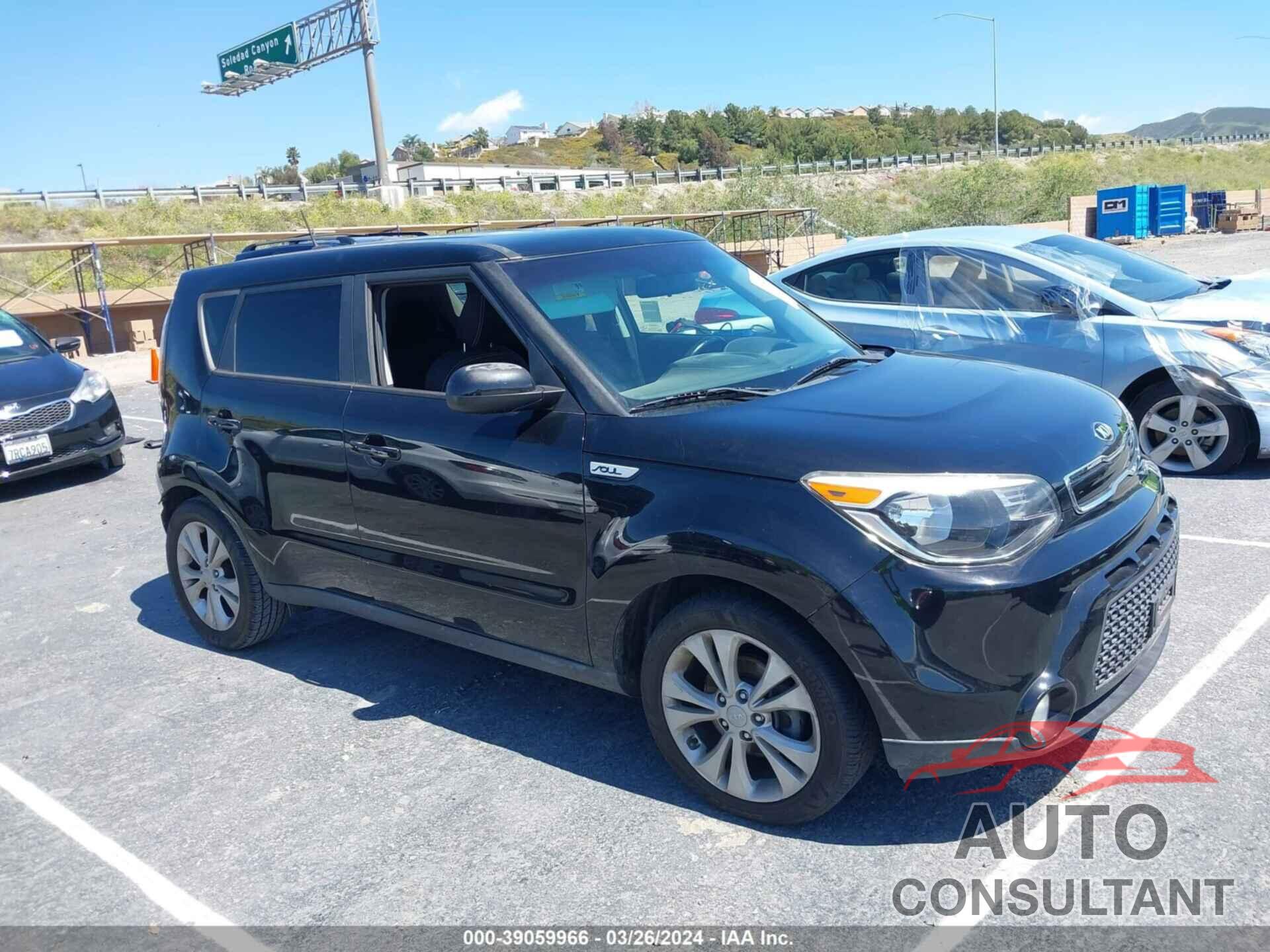 KIA SOUL 2016 - KNDJP3A59G7293152