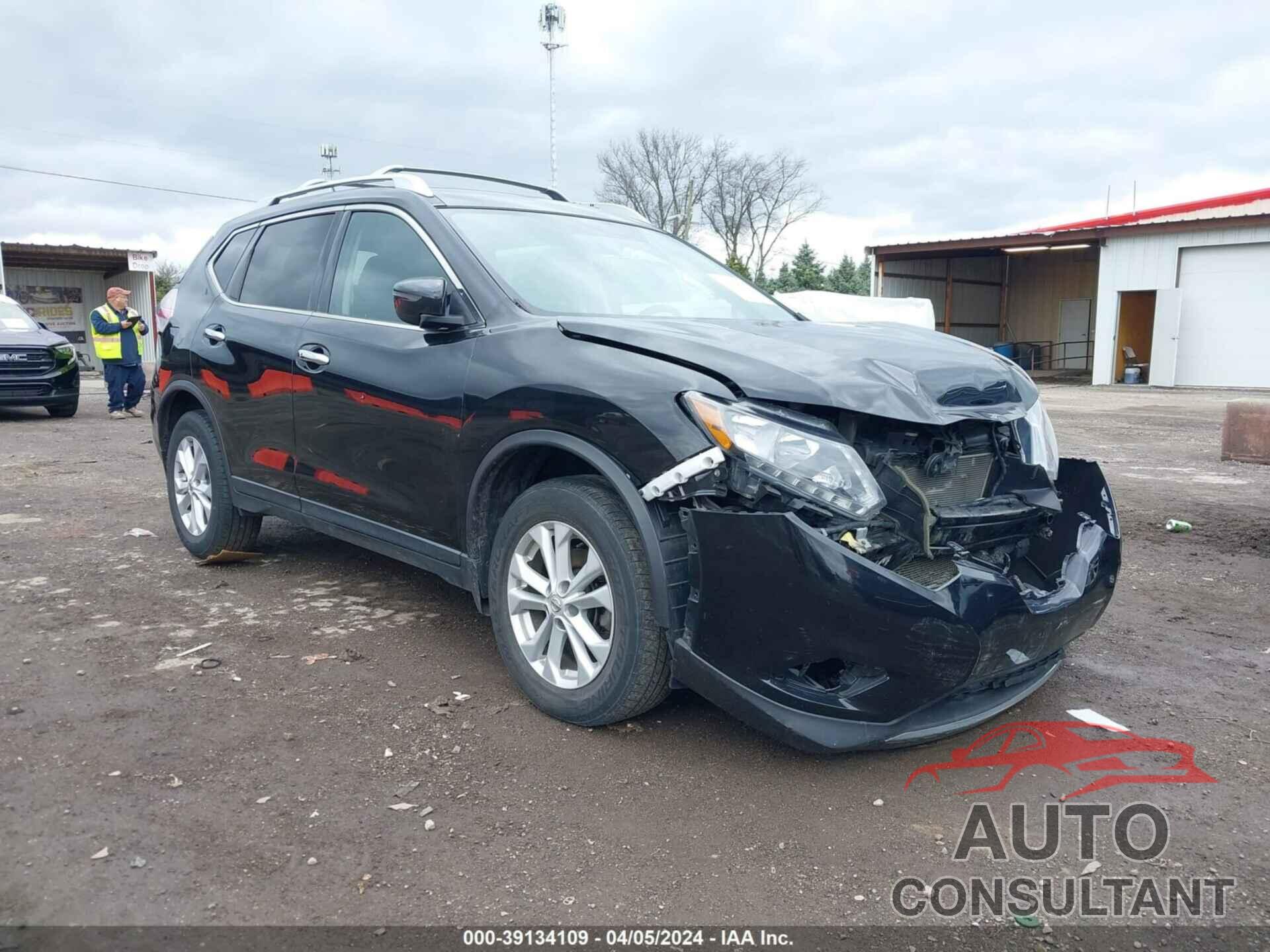 NISSAN ROGUE 2016 - KNMAT2MV0GP736712