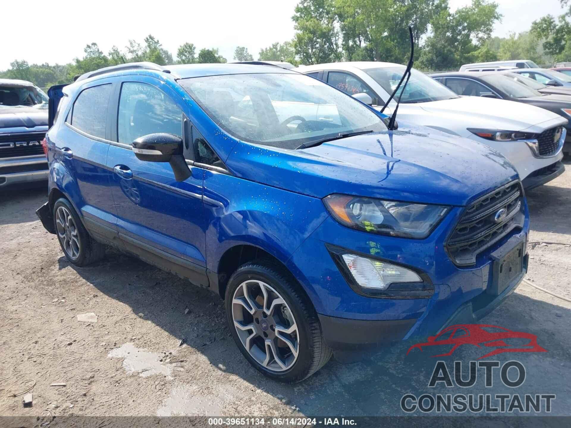 FORD ECOSPORT 2020 - MAJ6S3JL3LC337799