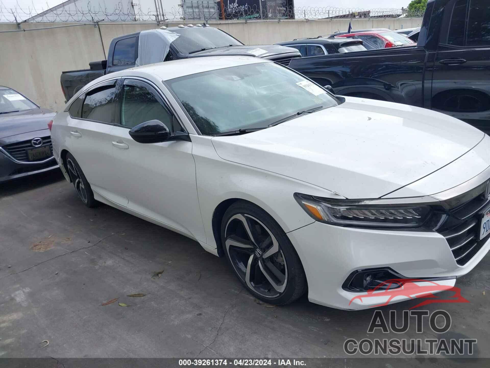 HONDA ACCORD 2021 - 1HGCV1F3XMA074517