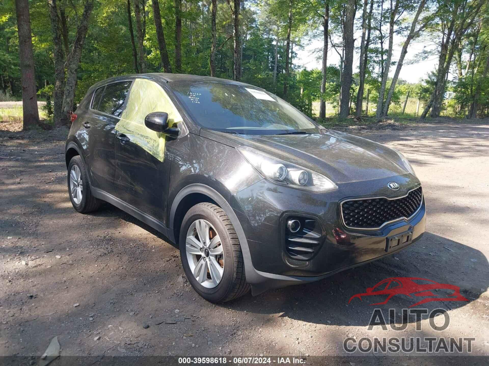 KIA SPORTAGE 2017 - KNDPMCAC0H7204314