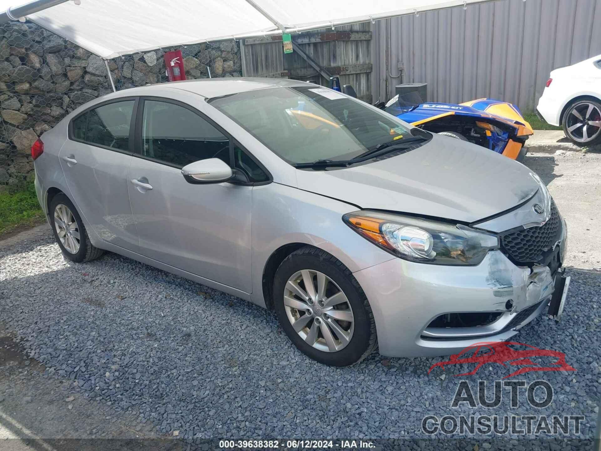 KIA FORTE 2016 - KNAFX4A67G5576016