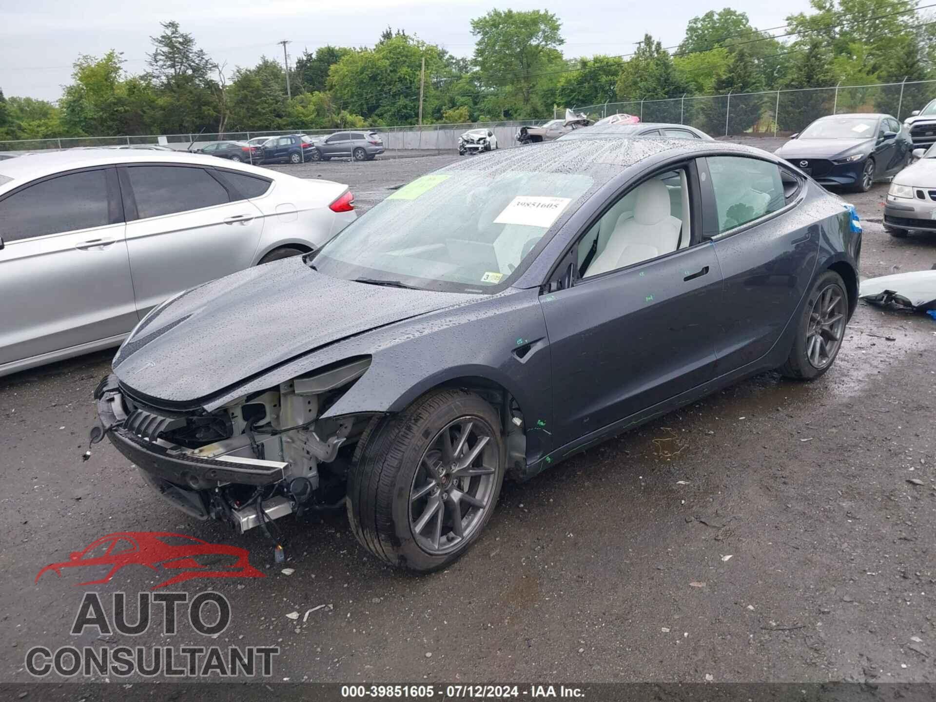 TESLA MODEL 3 2022 - 5YJ3E1EB5NF184584