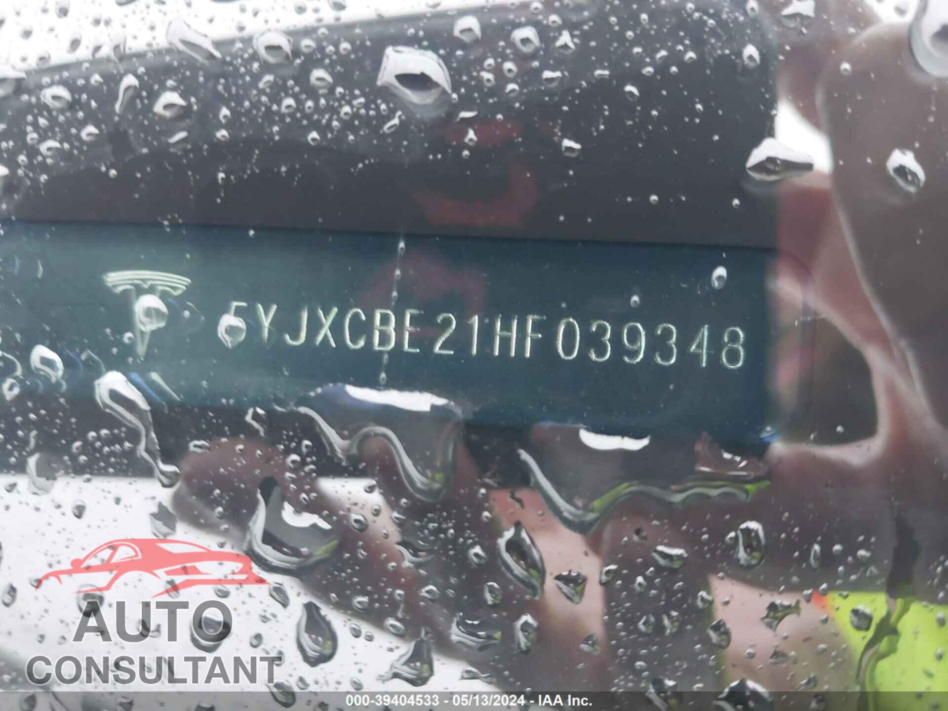 TESLA MODEL X 2017 - 5YJXCBE21HF039348