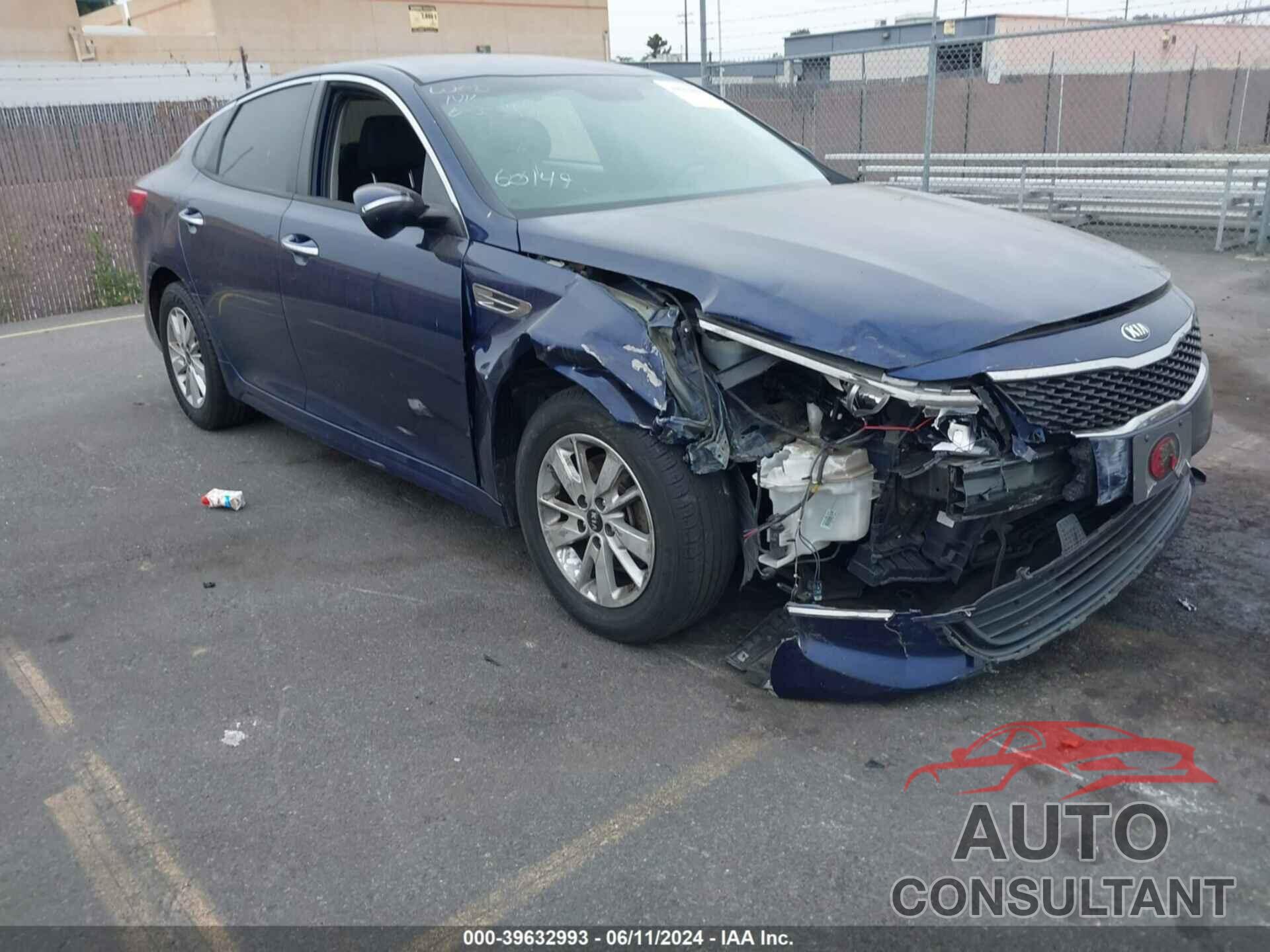 KIA OPTIMA 2018 - 5XXGT4L35JG181521