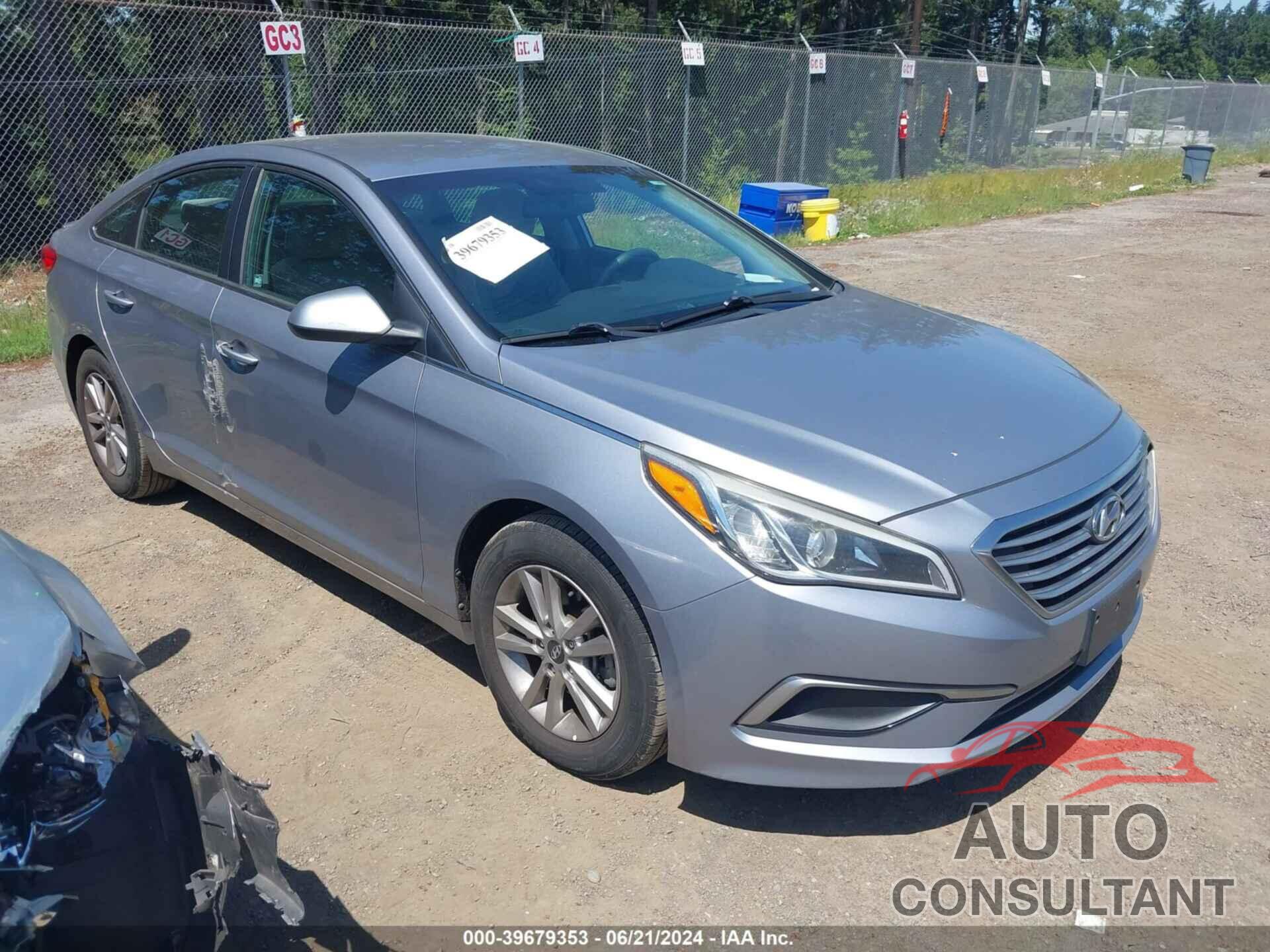 HYUNDAI SONATA 2016 - 5NPE24AF9GH349746