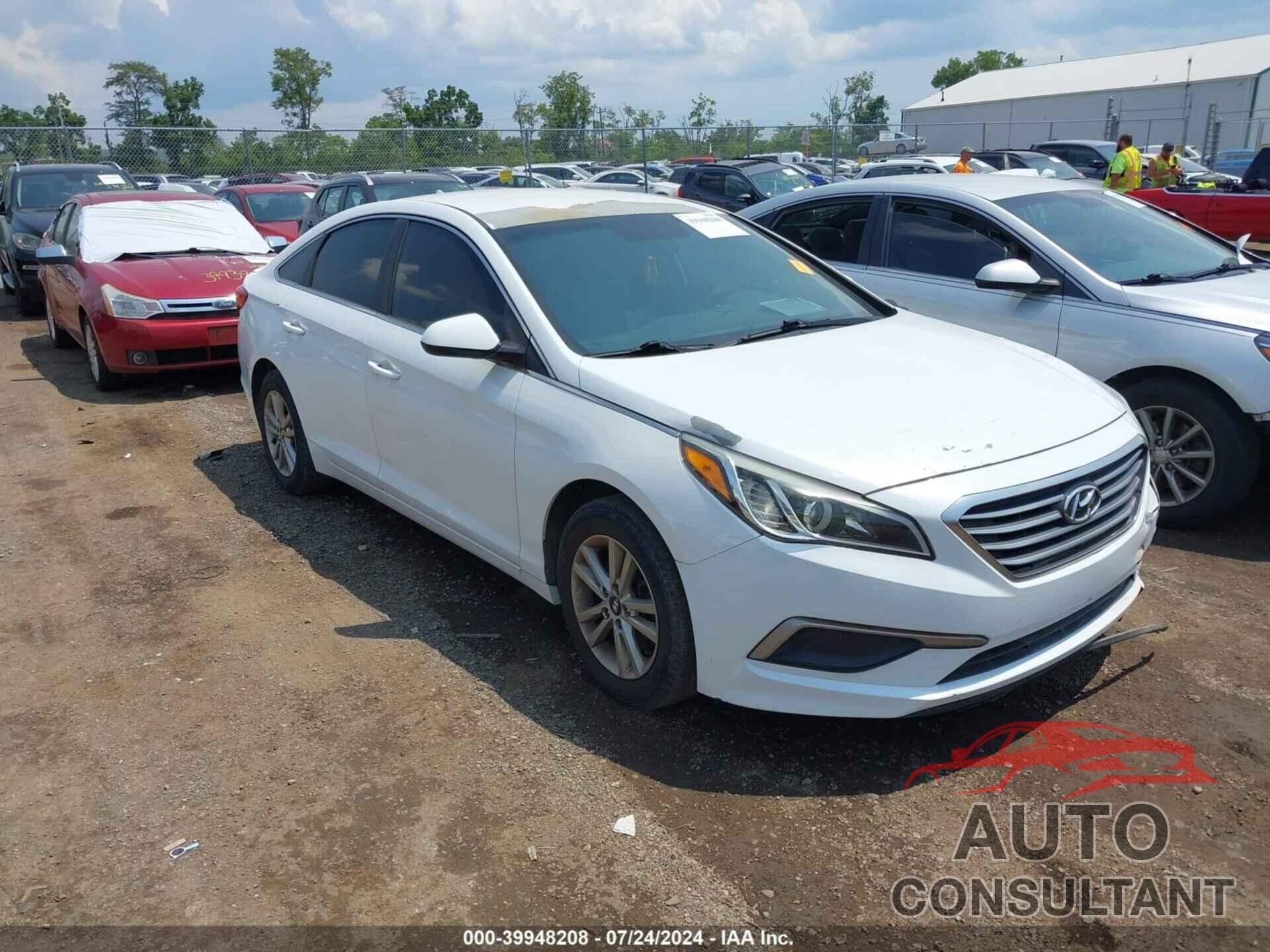 HYUNDAI SONATA 2016 - 5NPE24AFXGH261966