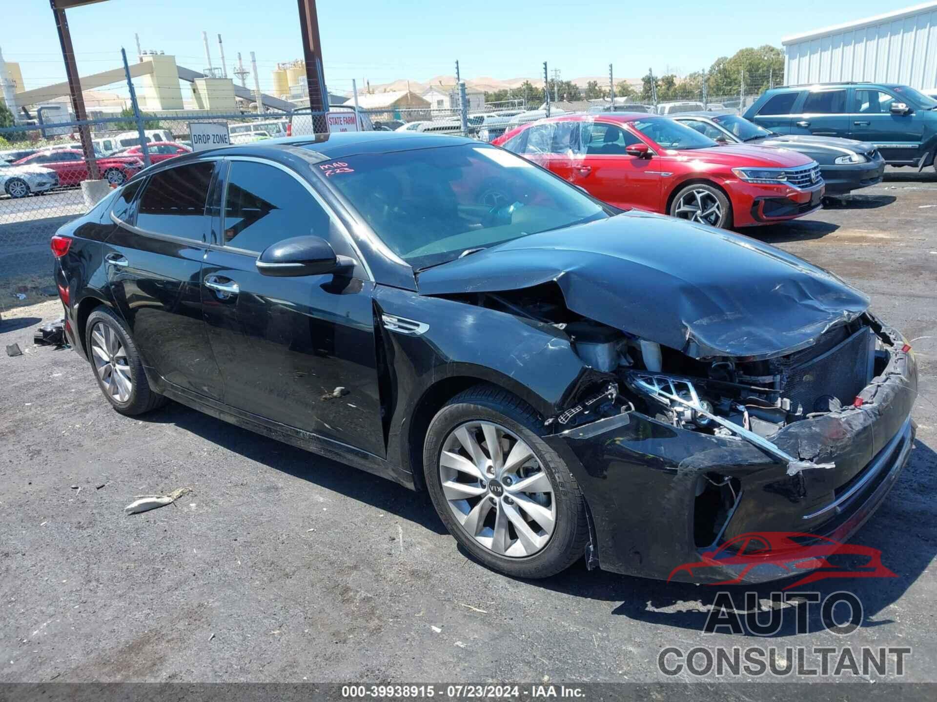 KIA OPTIMA 2018 - 5XXGT4L35JG191157