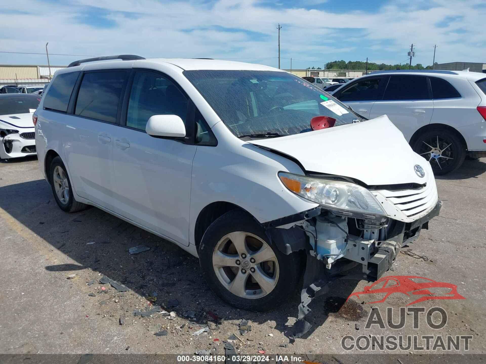 TOYOTA SIENNA 2016 - 5TDKK3DC3GS738827