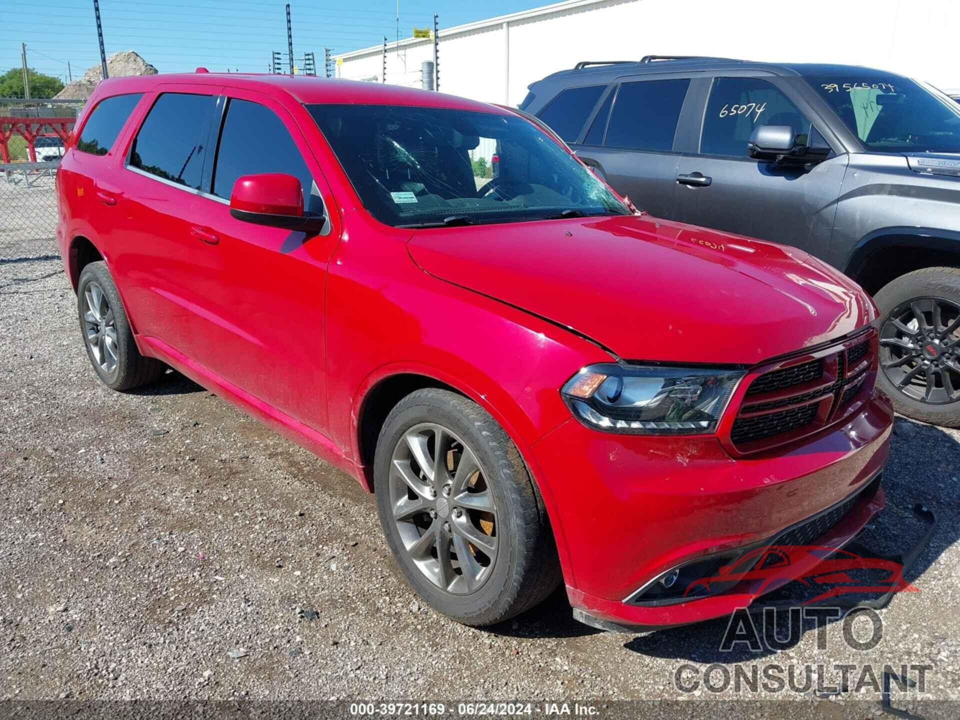 DODGE DURANGO 2016 - 1C4RDJAG0GC354008