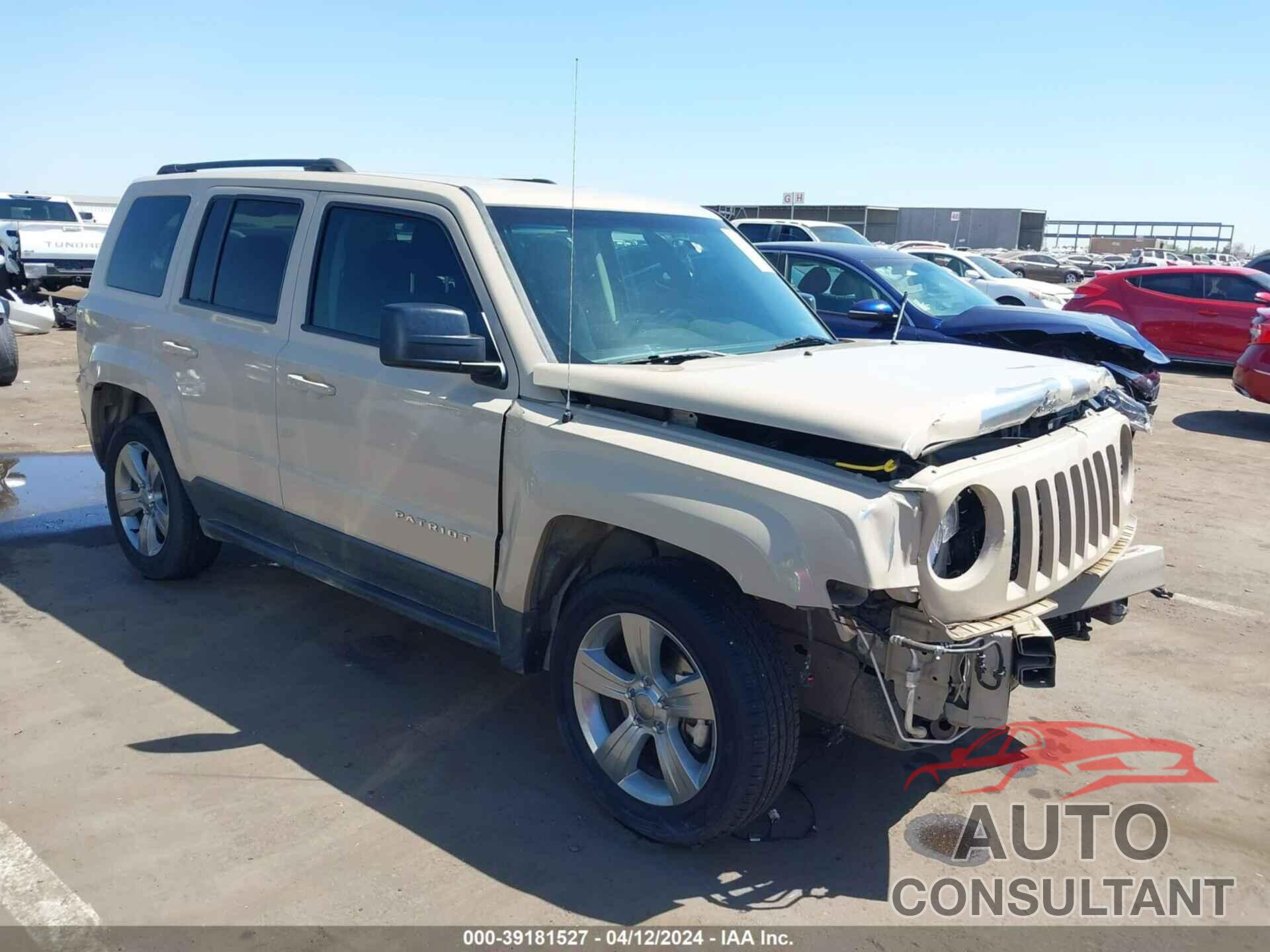 JEEP PATRIOT 2017 - 1C4NJPBB3HD166530