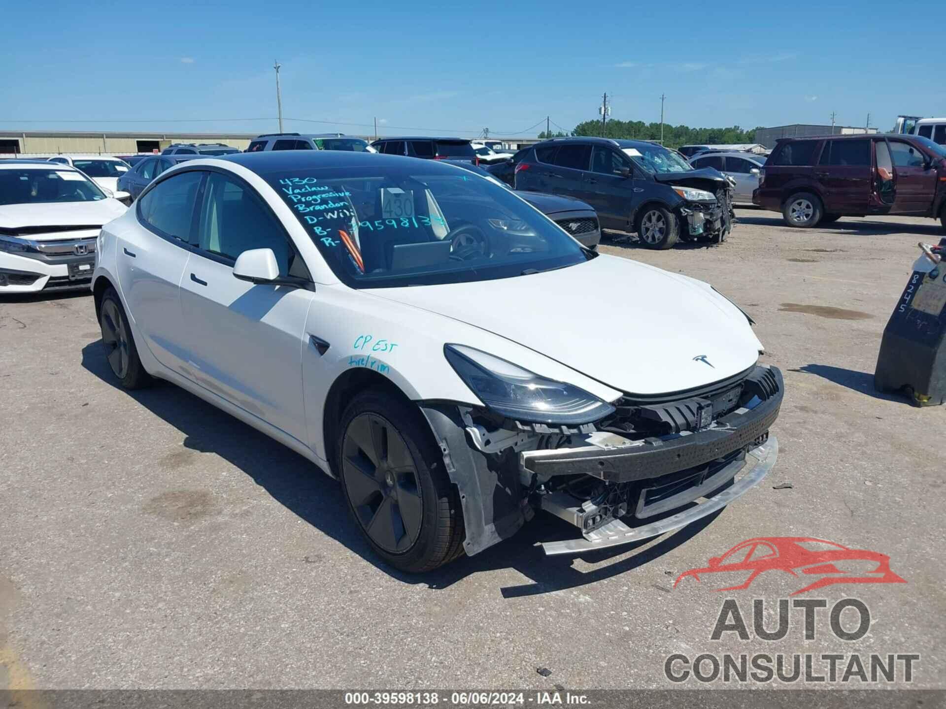 TESLA MODEL 3 2021 - 5YJ3E1EA0MF866634